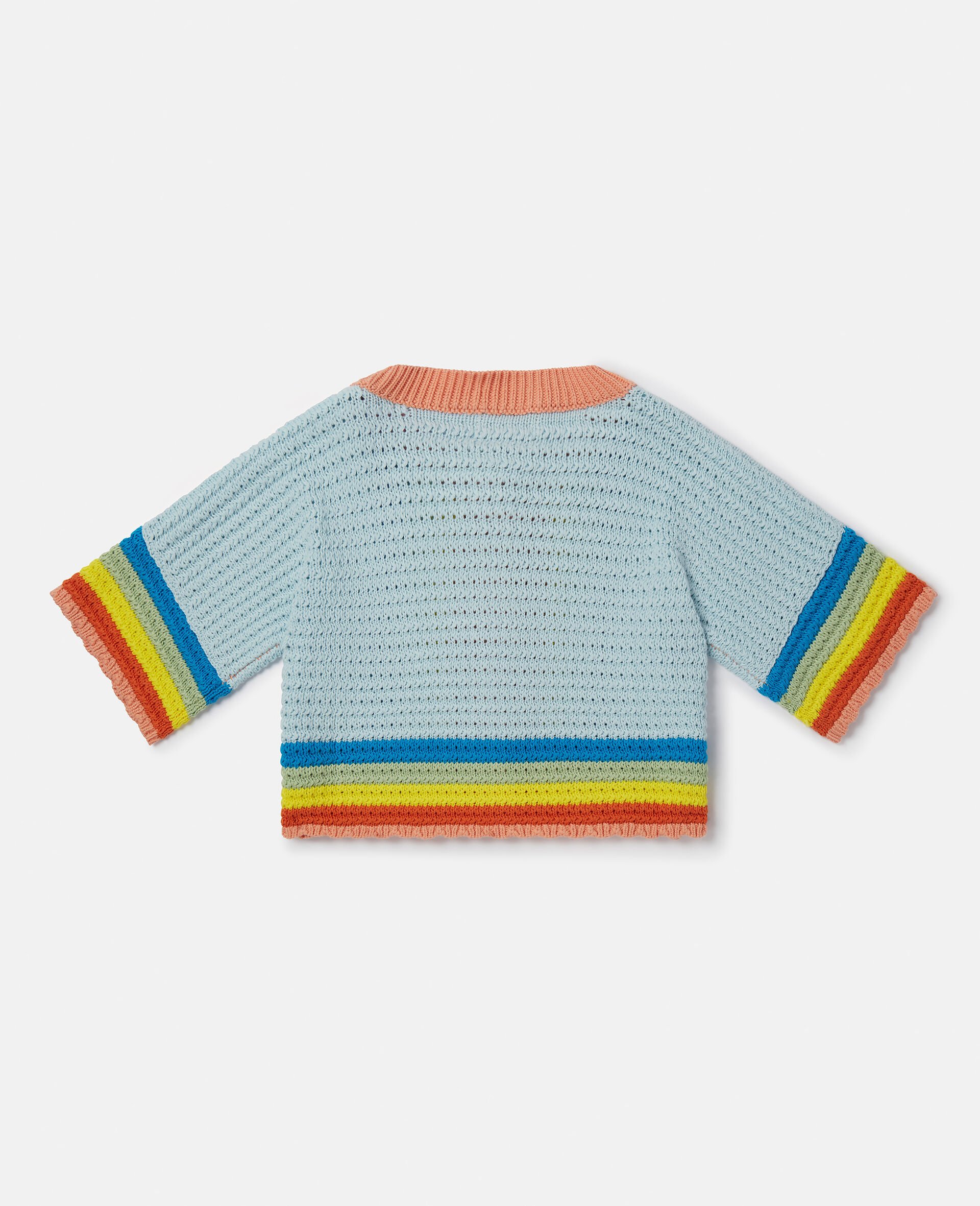Rainbow Patchwork Cardigan-Multicolour-large Rainbow Patchwork Cardigan-Multicolour-large image number 2