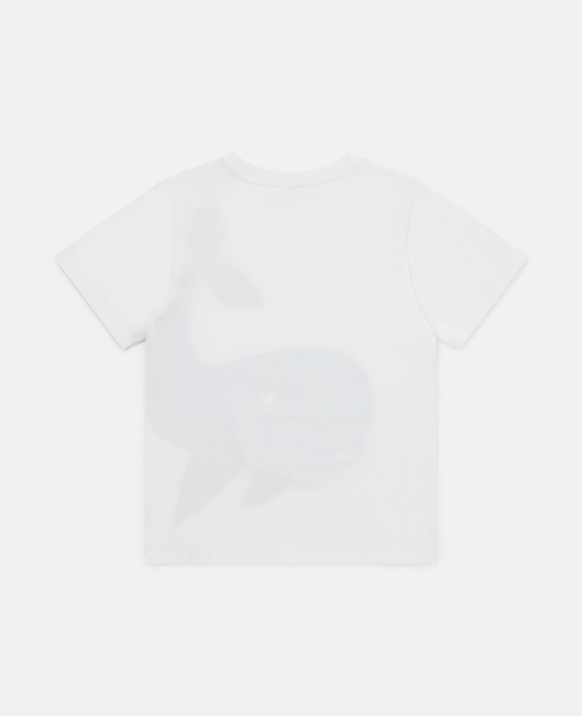 Whale Graphic Short Sleeve T-Shirt-White-large image number 2