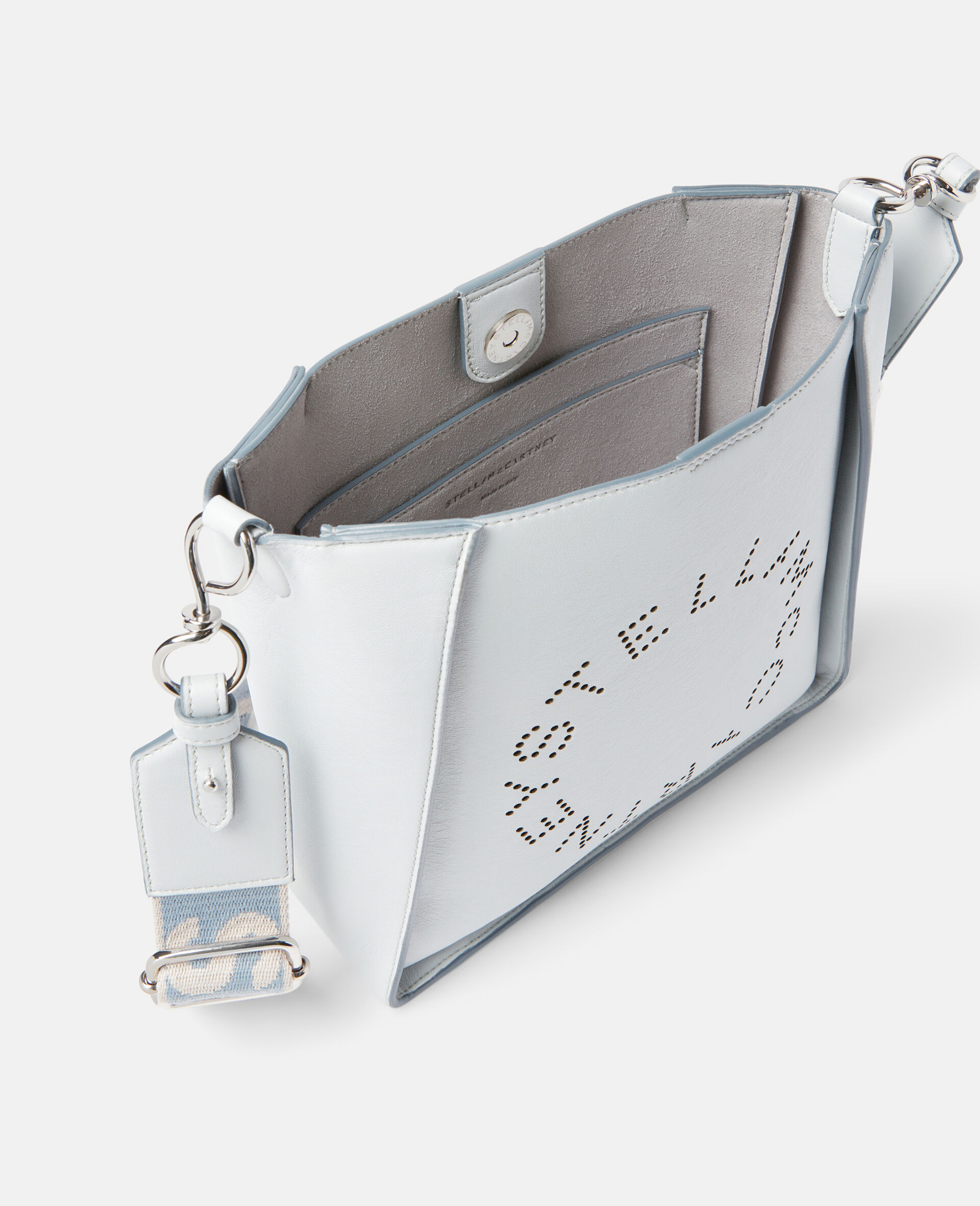 Logo Crossbody Bag-Black-large image number 4