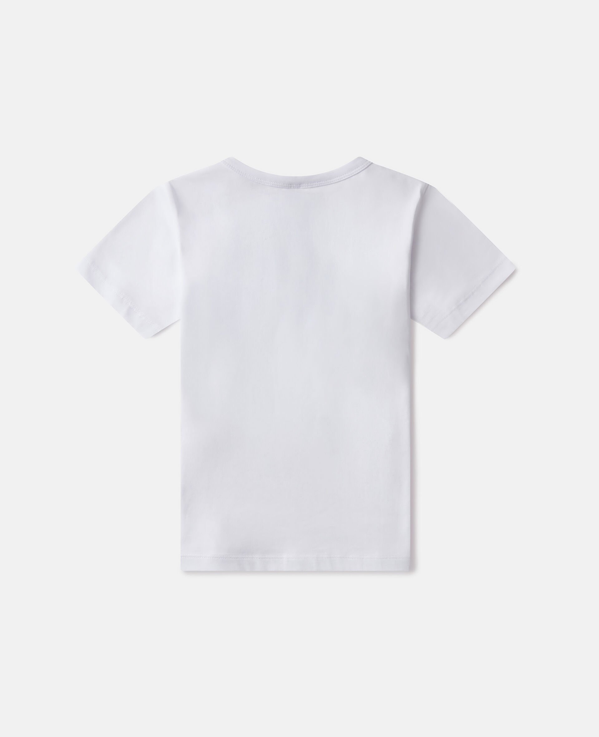 Flower Graphic T-Shirt-White-large Flower Graphic T-Shirt-White-large image number 2