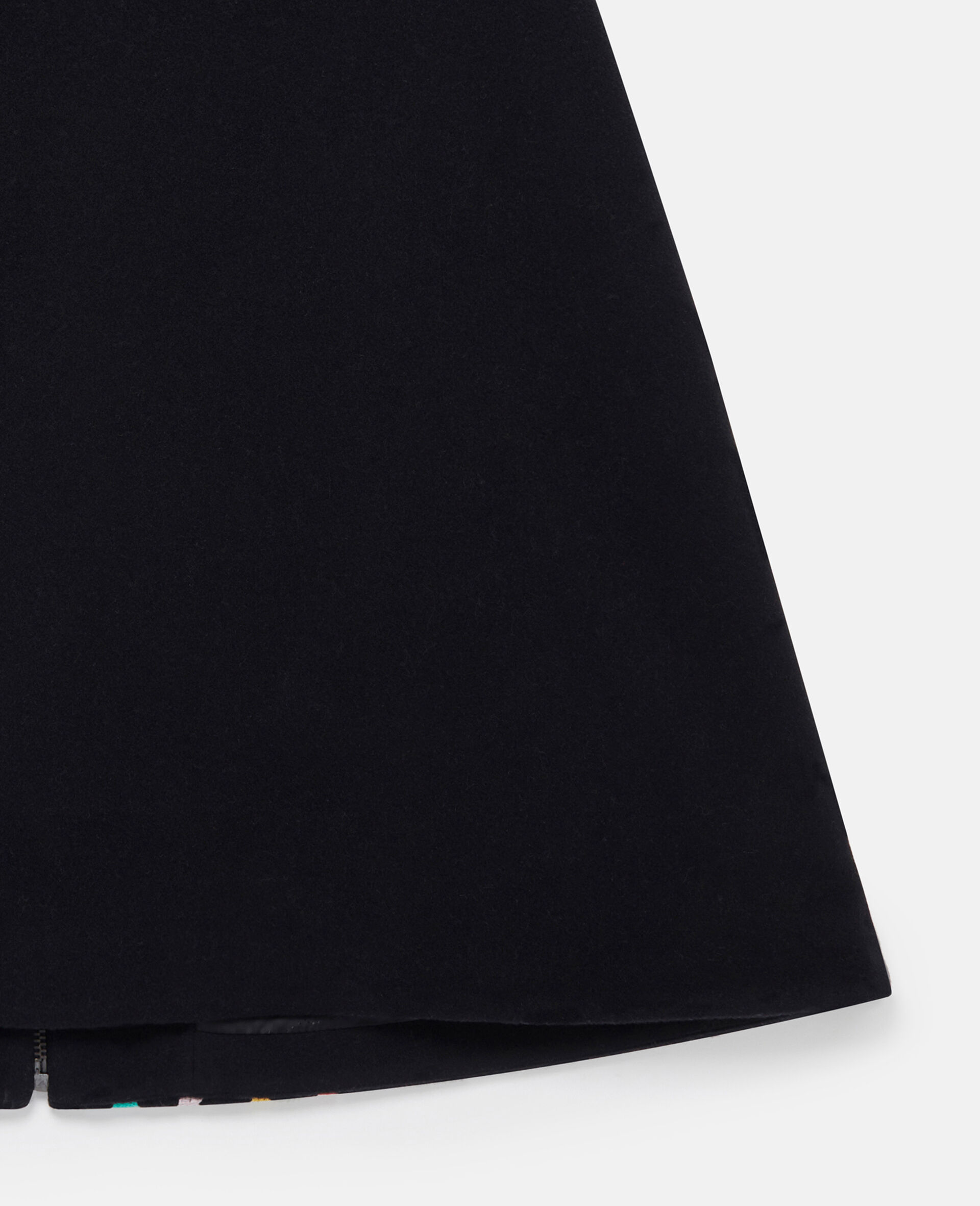 Rainbow Arch Cape Coat-Black-large image number 3