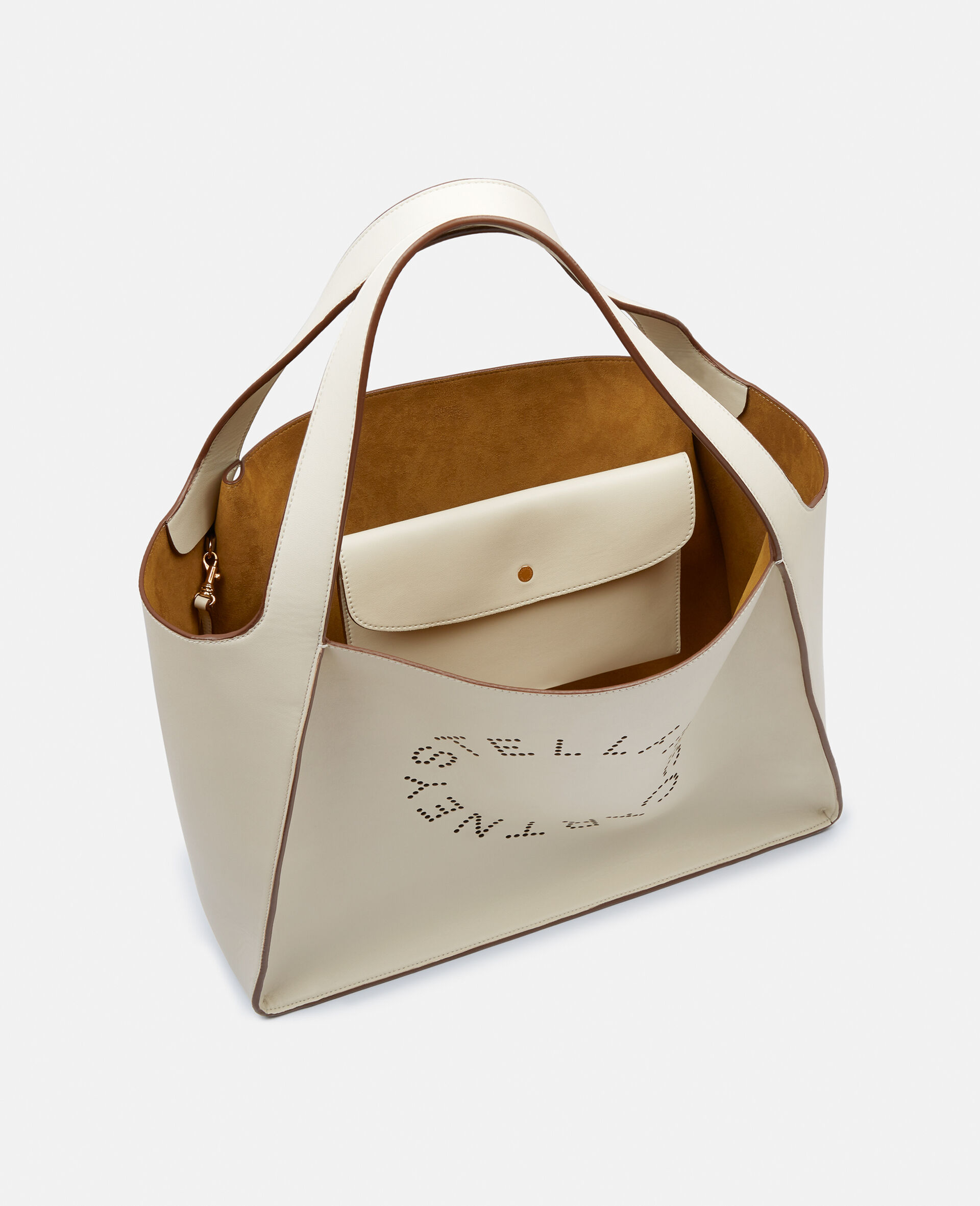 Stella Logo Tote Bag-Black-large image number 3