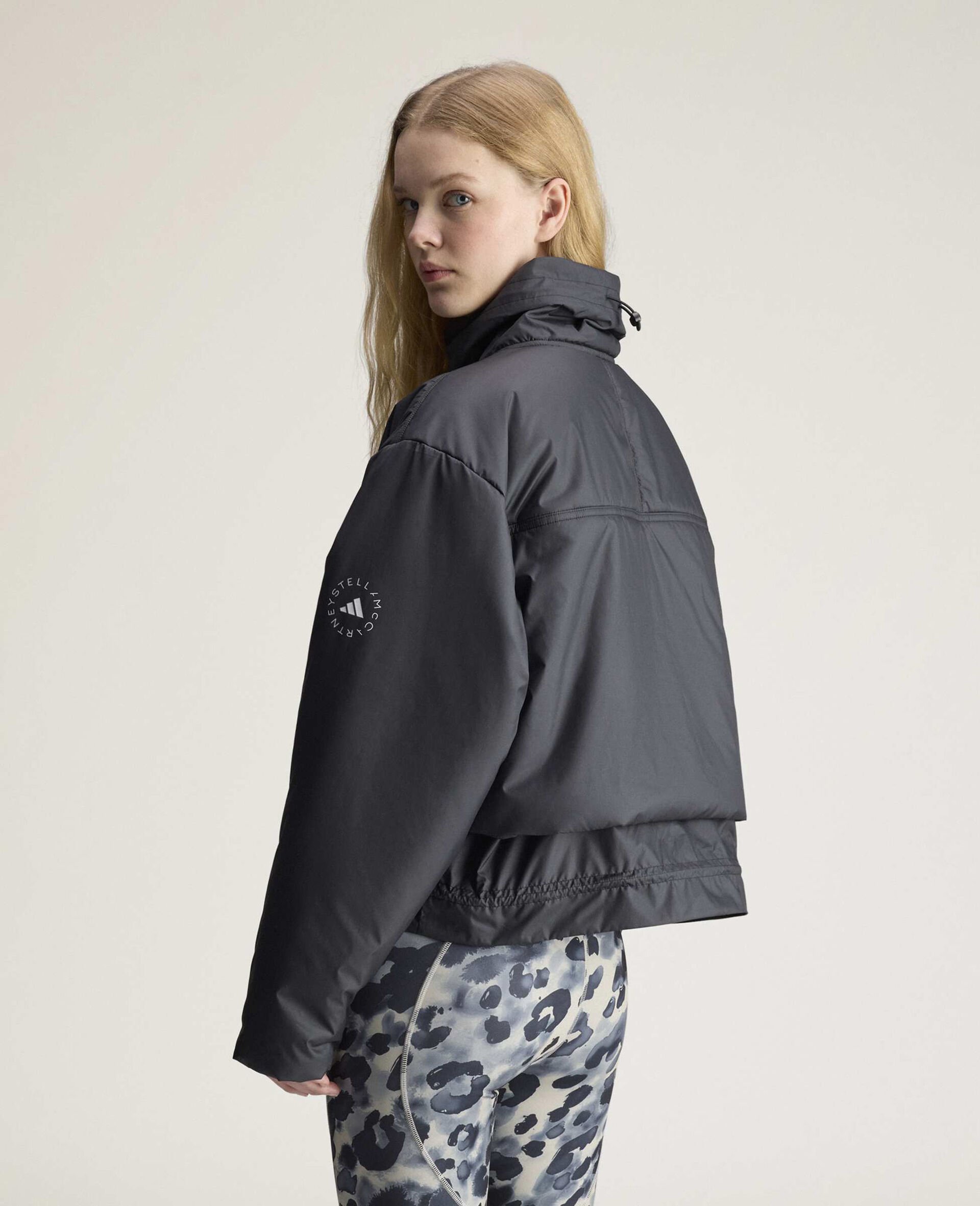 Padded Liner Jacket-Black-large image number 3