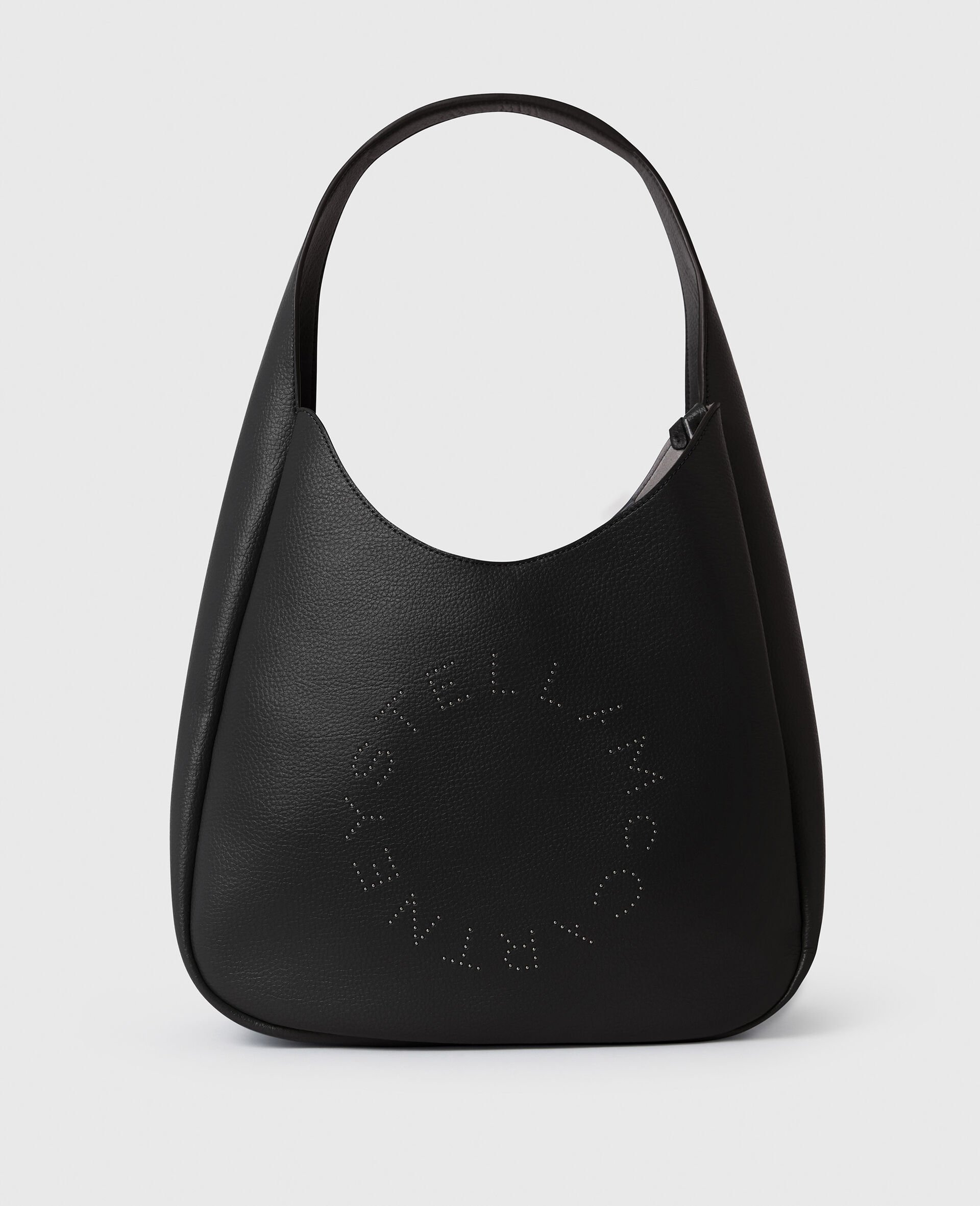 Grand sac hobo a clous Logo-Noir-medium