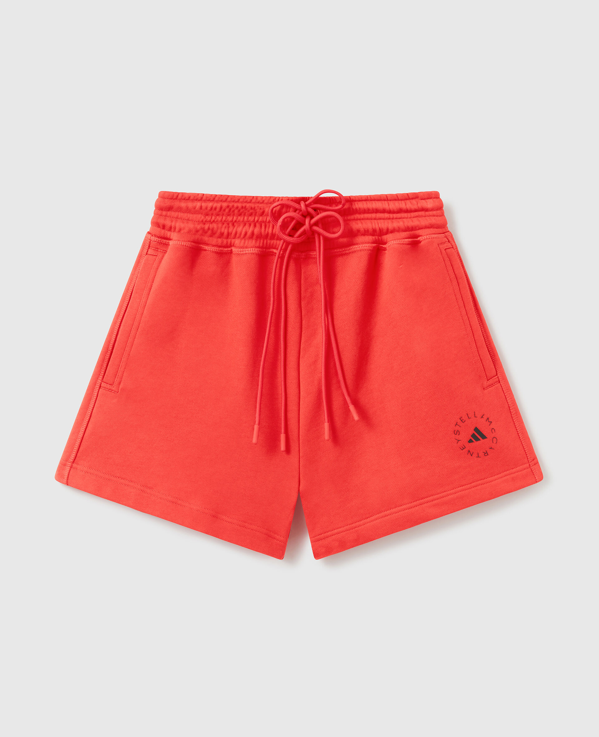 Logo Shorts -Red-medium