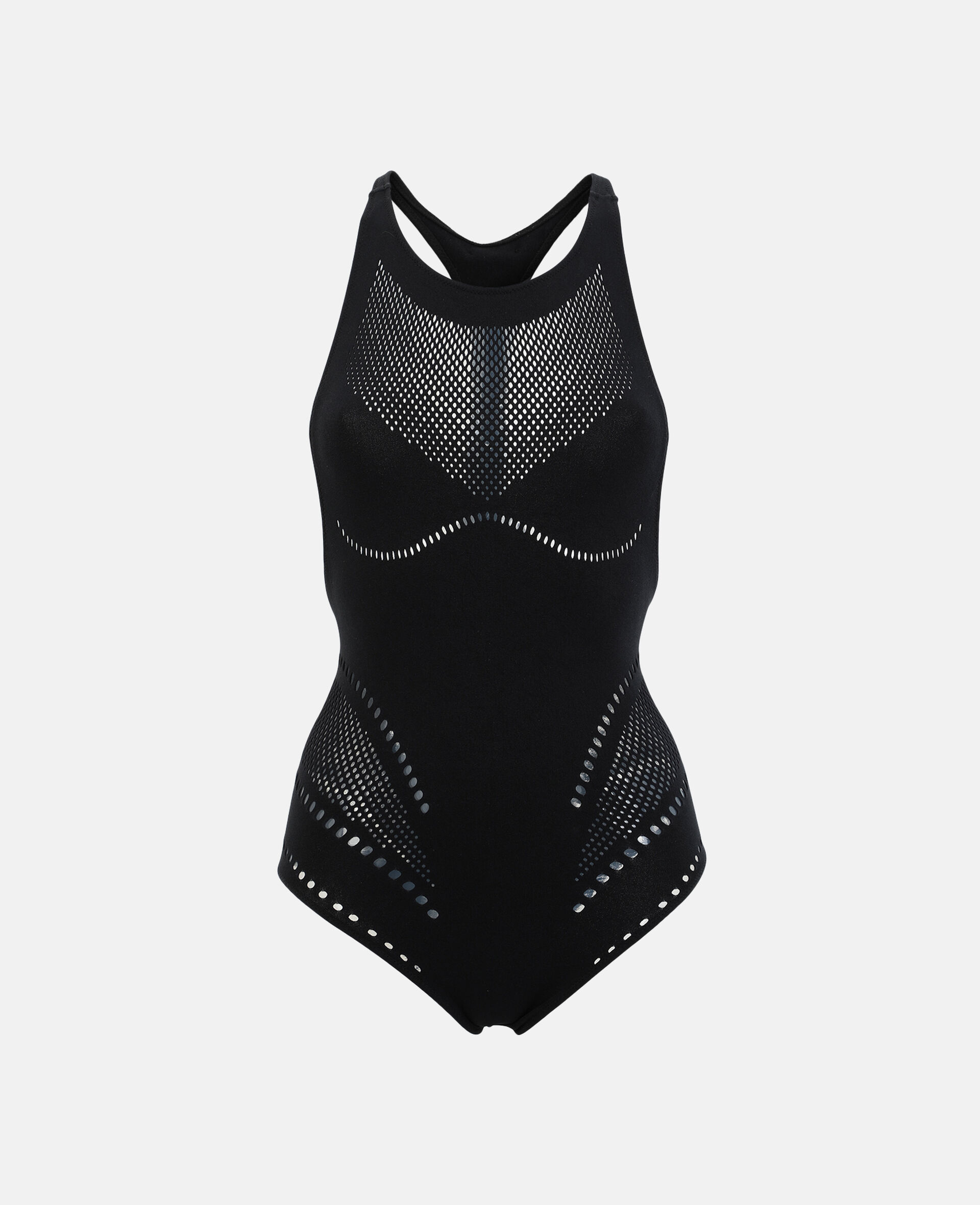 Stellawear Graphic Bodysuit-Black-large