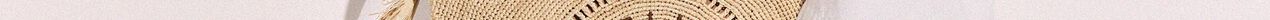 Logo Raffia Clutch Pouch-Beige-medium