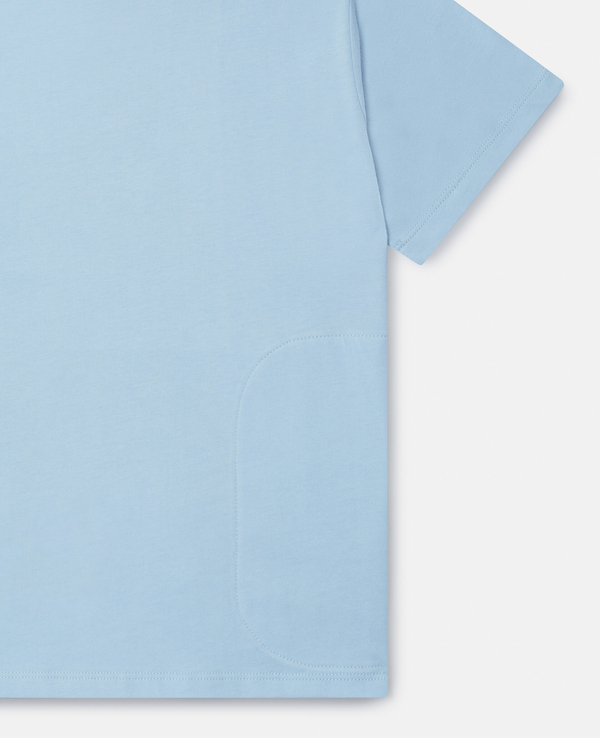 Woodland Friends Crewneck T-Shirt-Blue-large image number 3