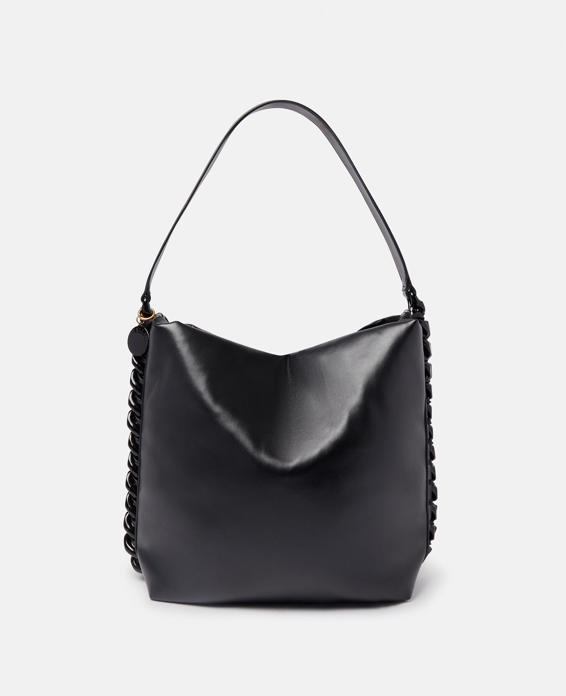 Frayme Padded Tote Bag-Black-medium
