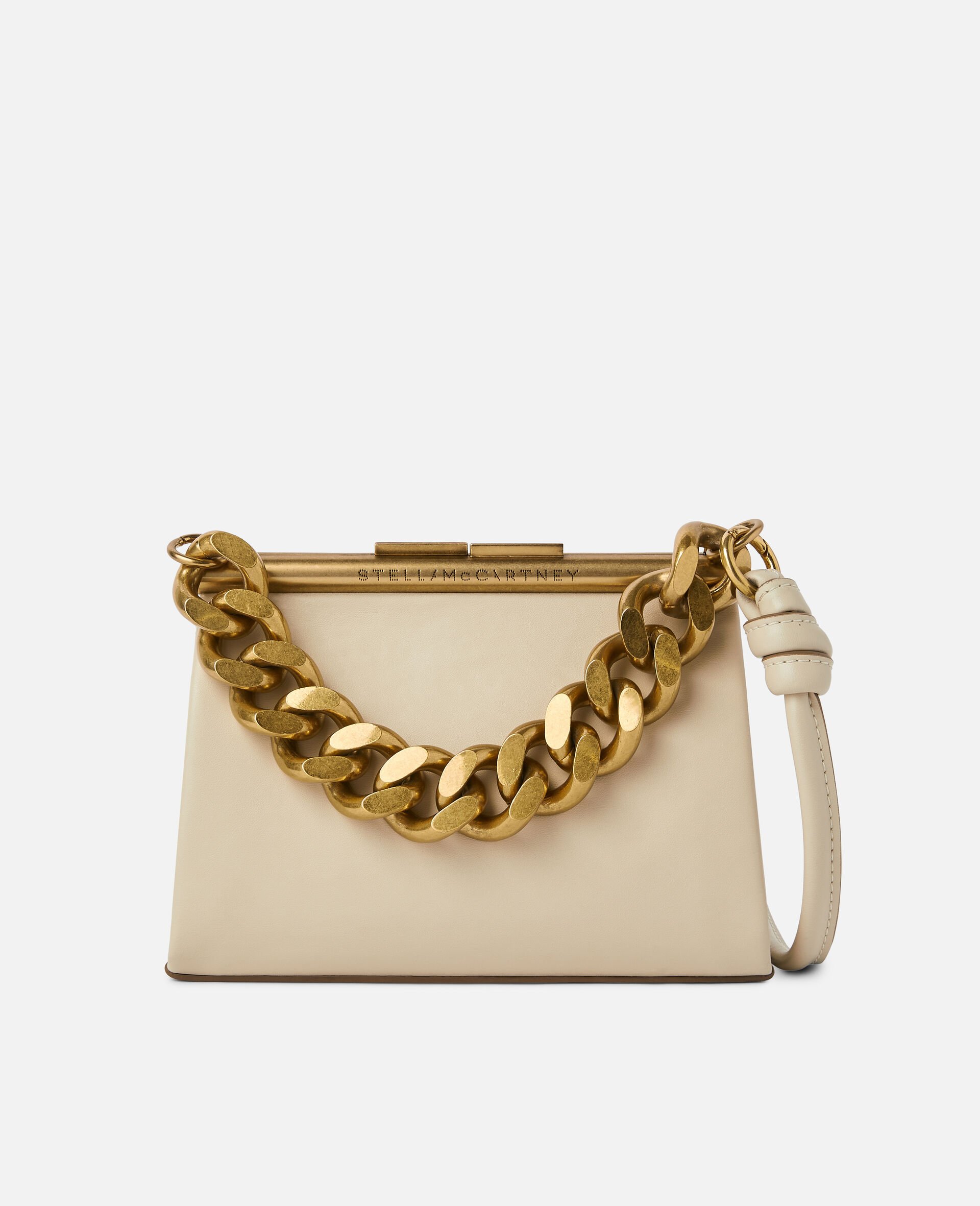 Small Chunky Chain Bag-White-large image number 0