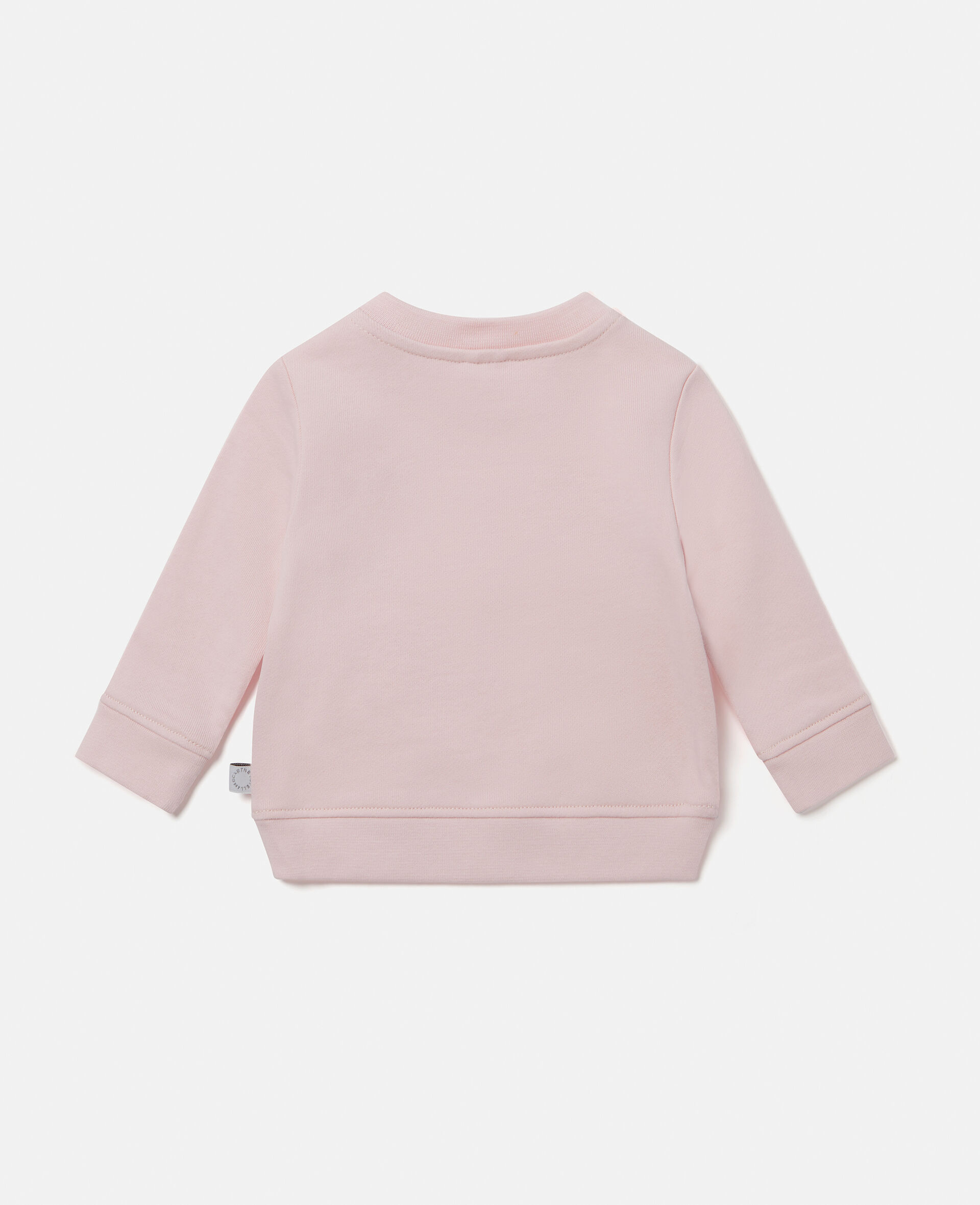 Stella Woodland Lettering Crewneck Sweatshirt-Pink-large Stella Woodland Lettering Crewneck Sweatshirt-Pink-large image number 2