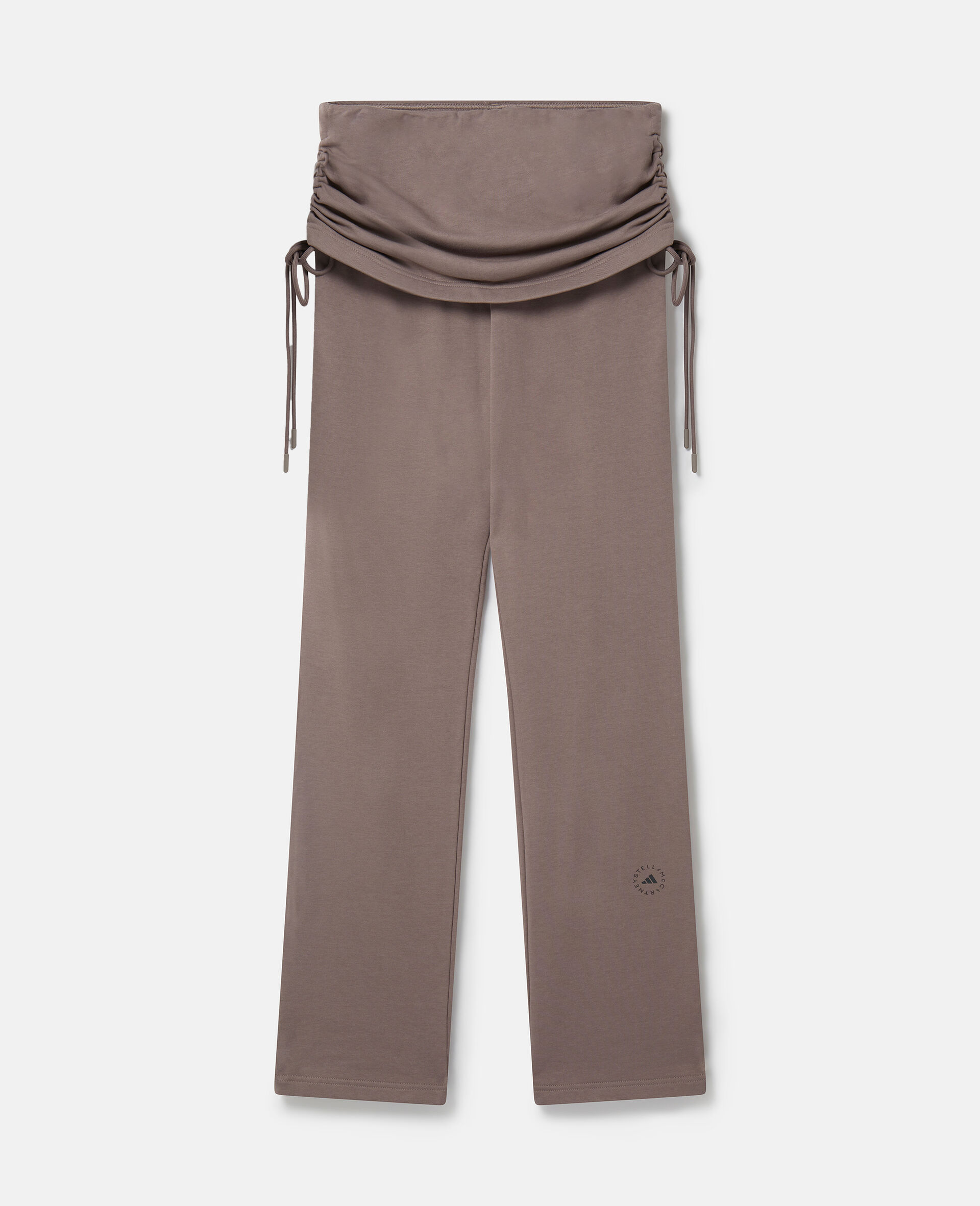 TrueCasuals Rolltop Trousers-Brown-large image number 0