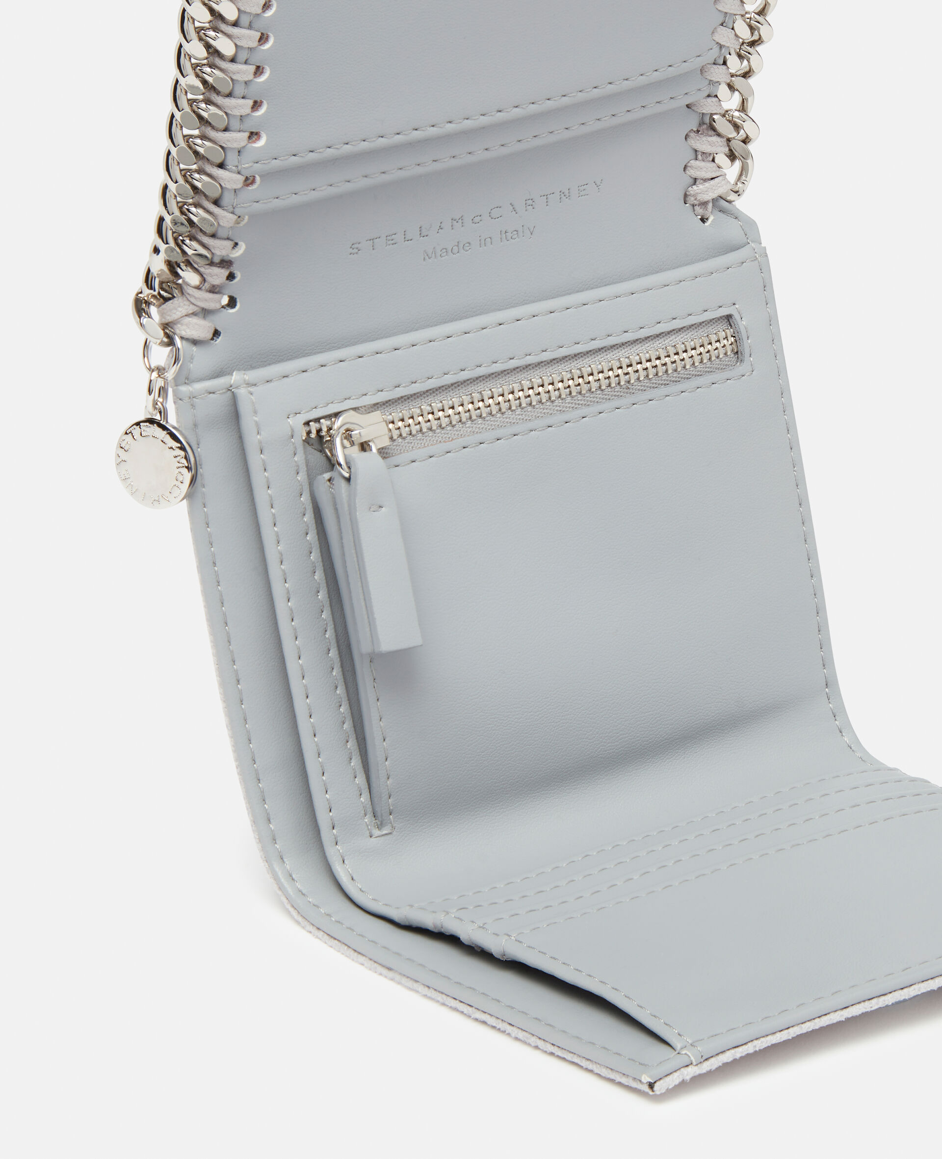 Falabella Small Flap Wallet-Blue-large image number 2