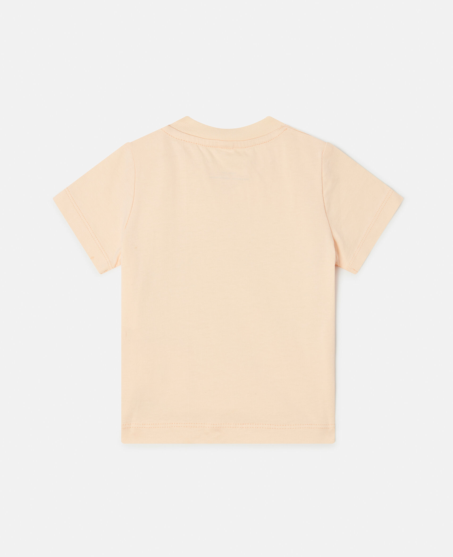 Stella Festival Logo Print T-Shirt-Pink-large image number 2