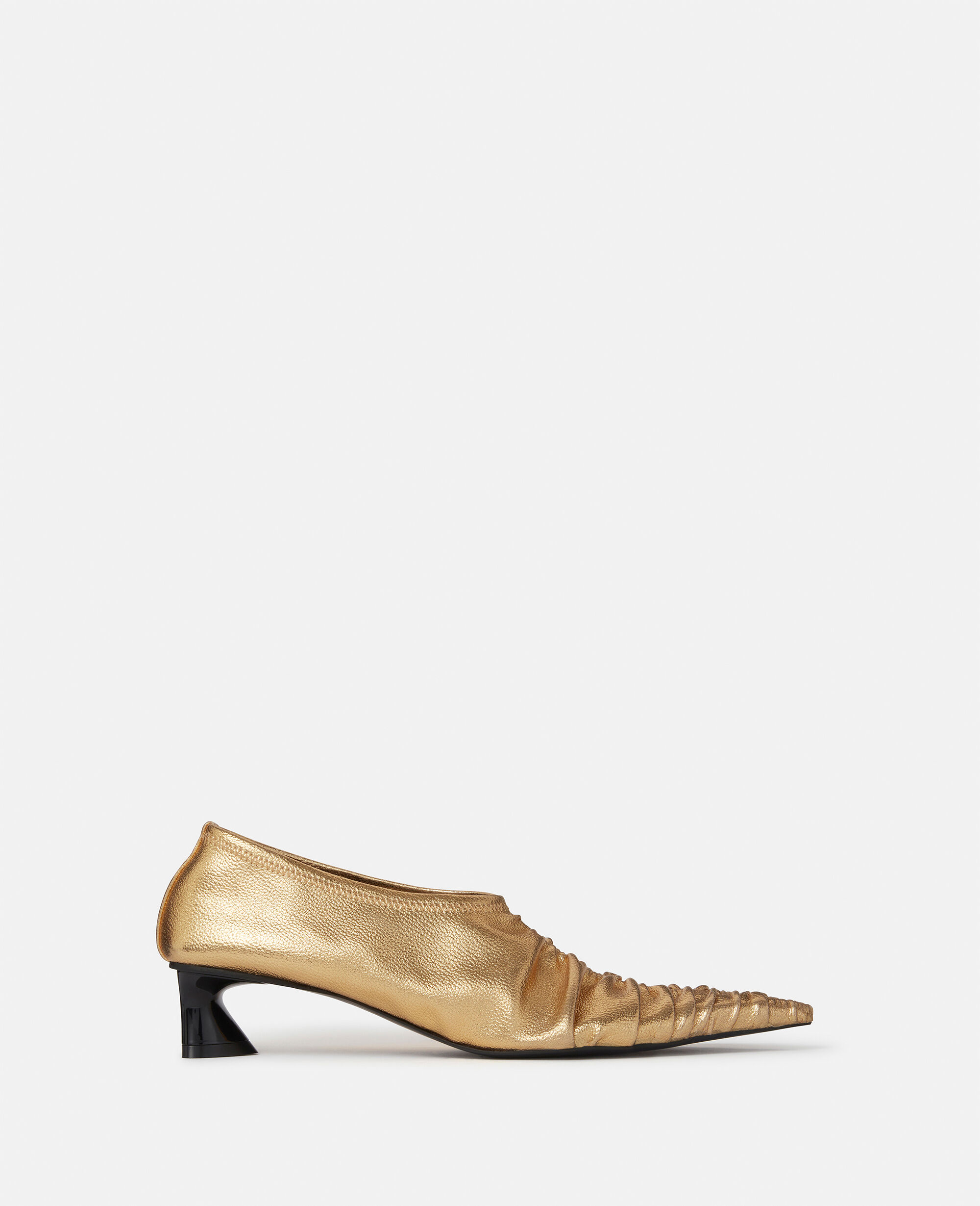 Gold kitten heel boots clearance