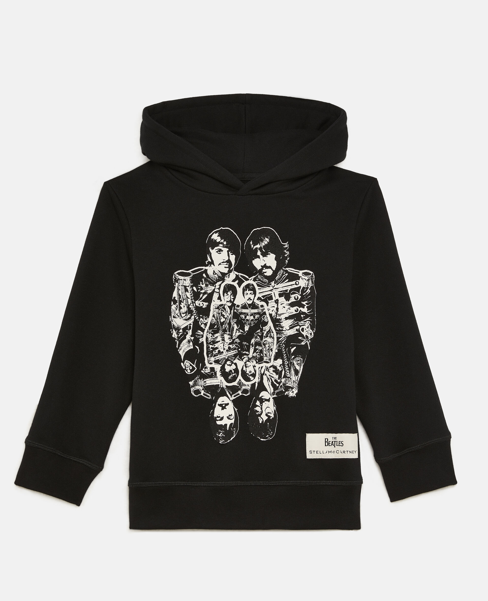 Get Back Cotton Hoodie-Black-large image number 0