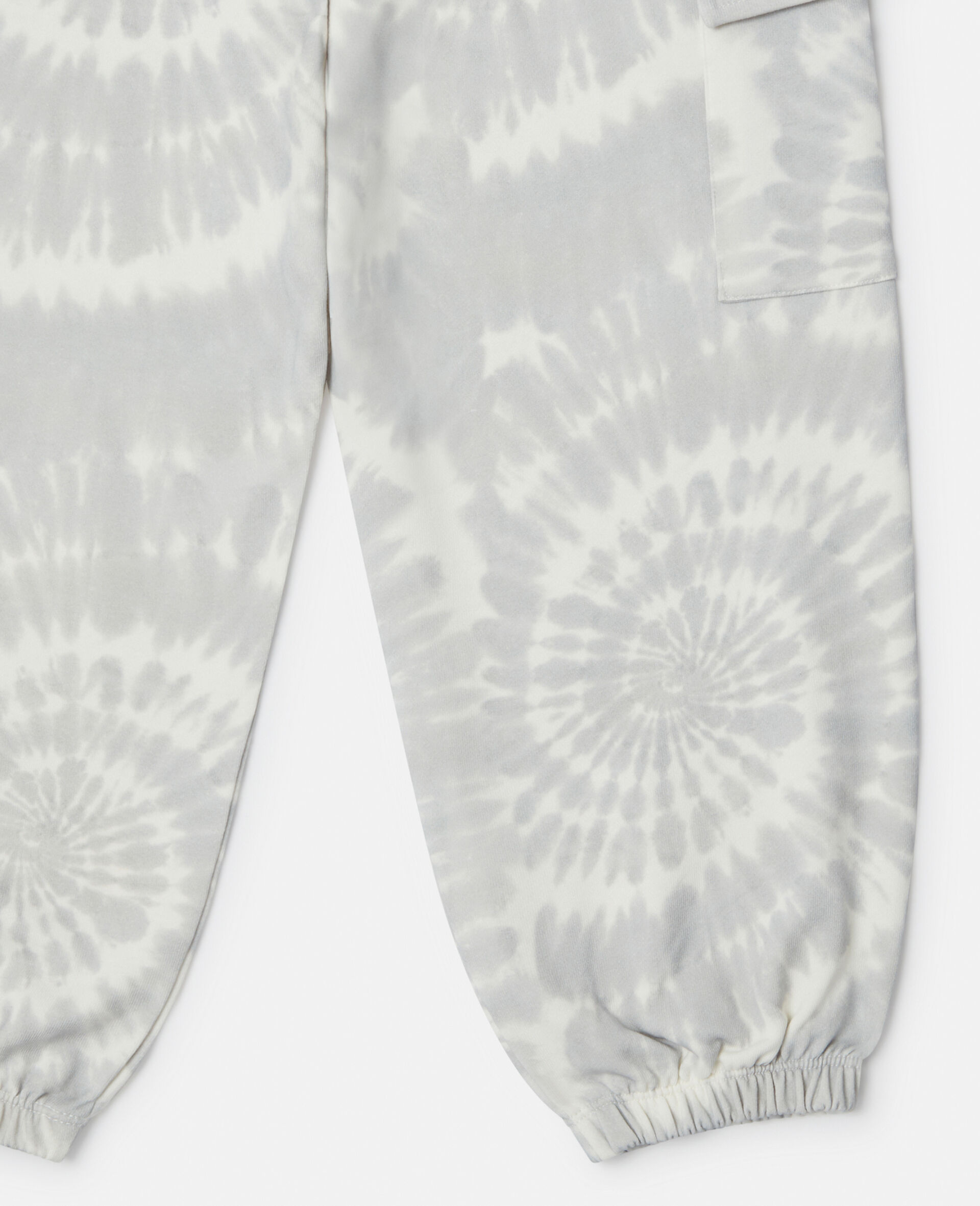 SpongeBob Tie-Dye Graphic Joggers-Grey-large image number 3