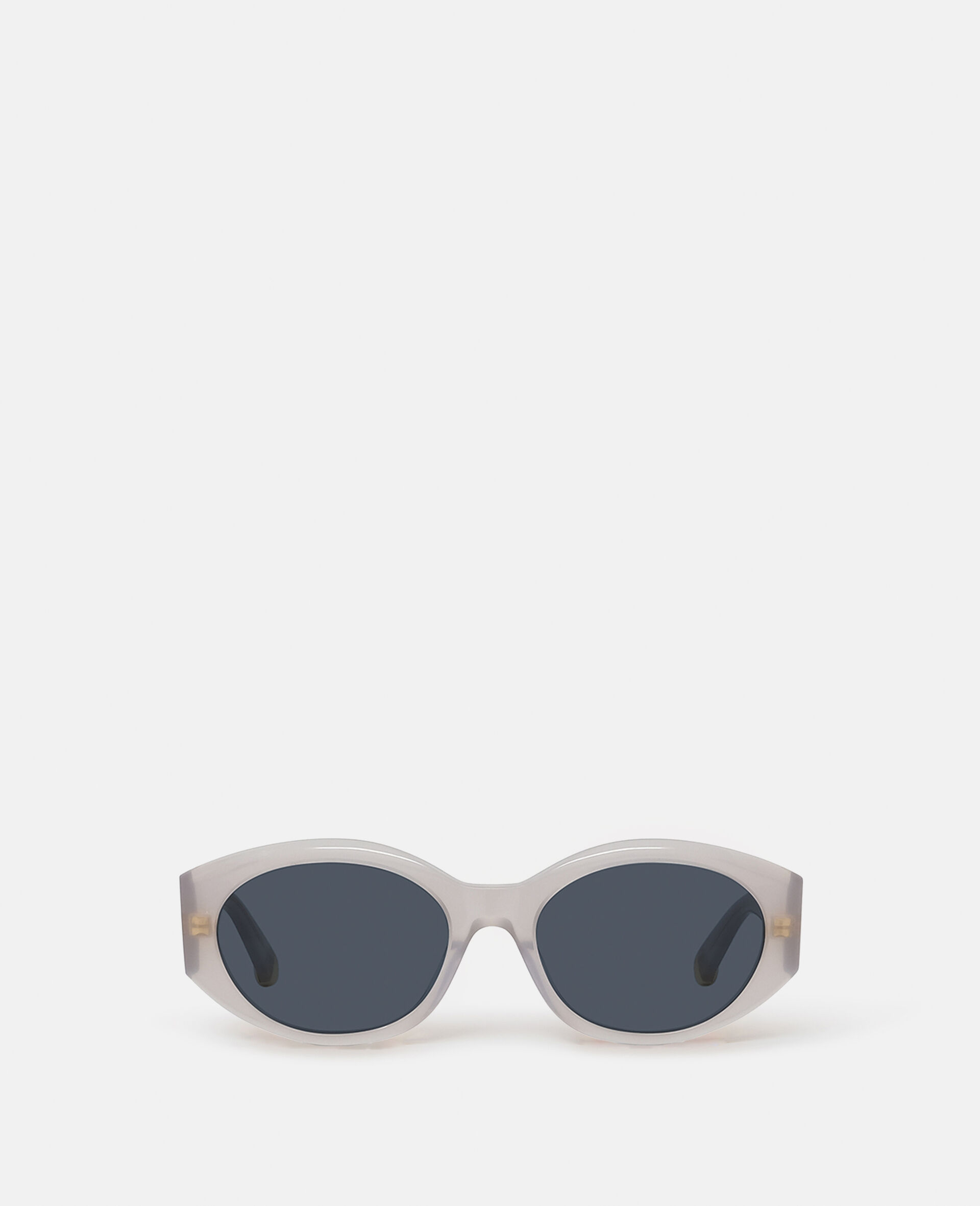 Logo Oval Sunglasses-Black-large image number 0