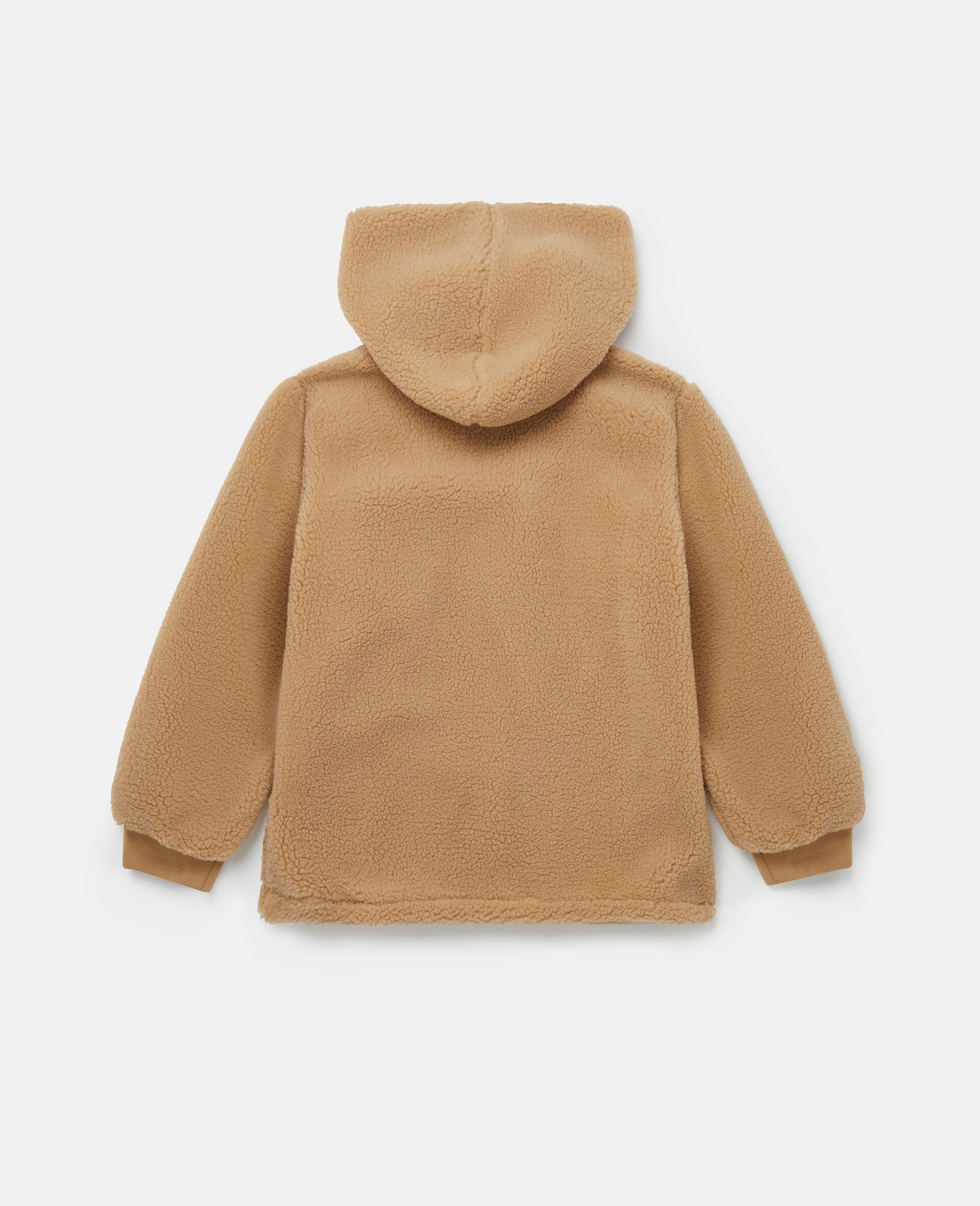 Camp Badge Fleece Pullover-Beige-large image number 2