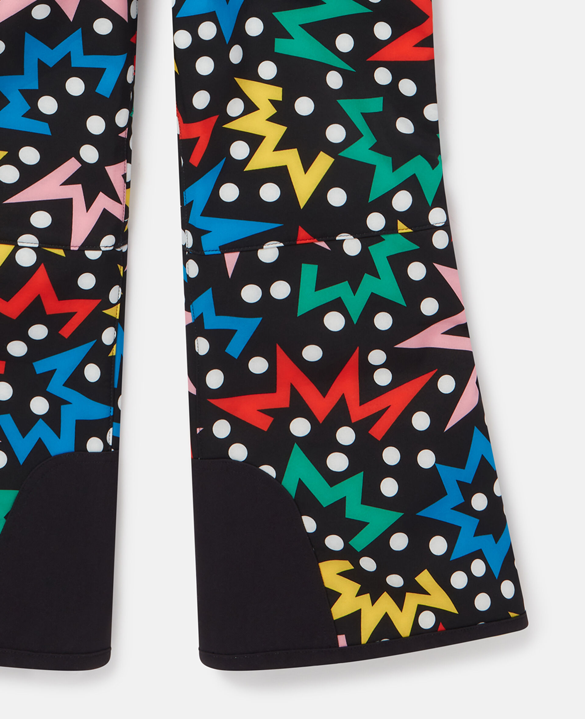 星爆印花背带裤-Multicolored-large image number 3