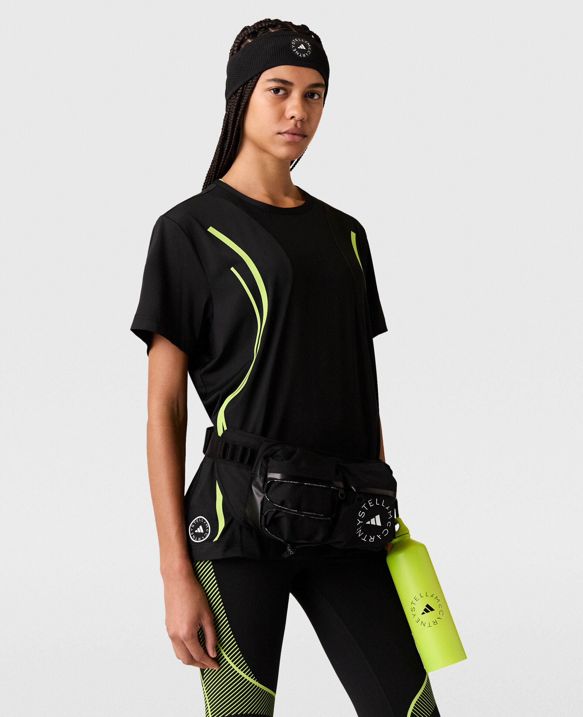 TruePace Running T-Shirt-Black-large image number 1