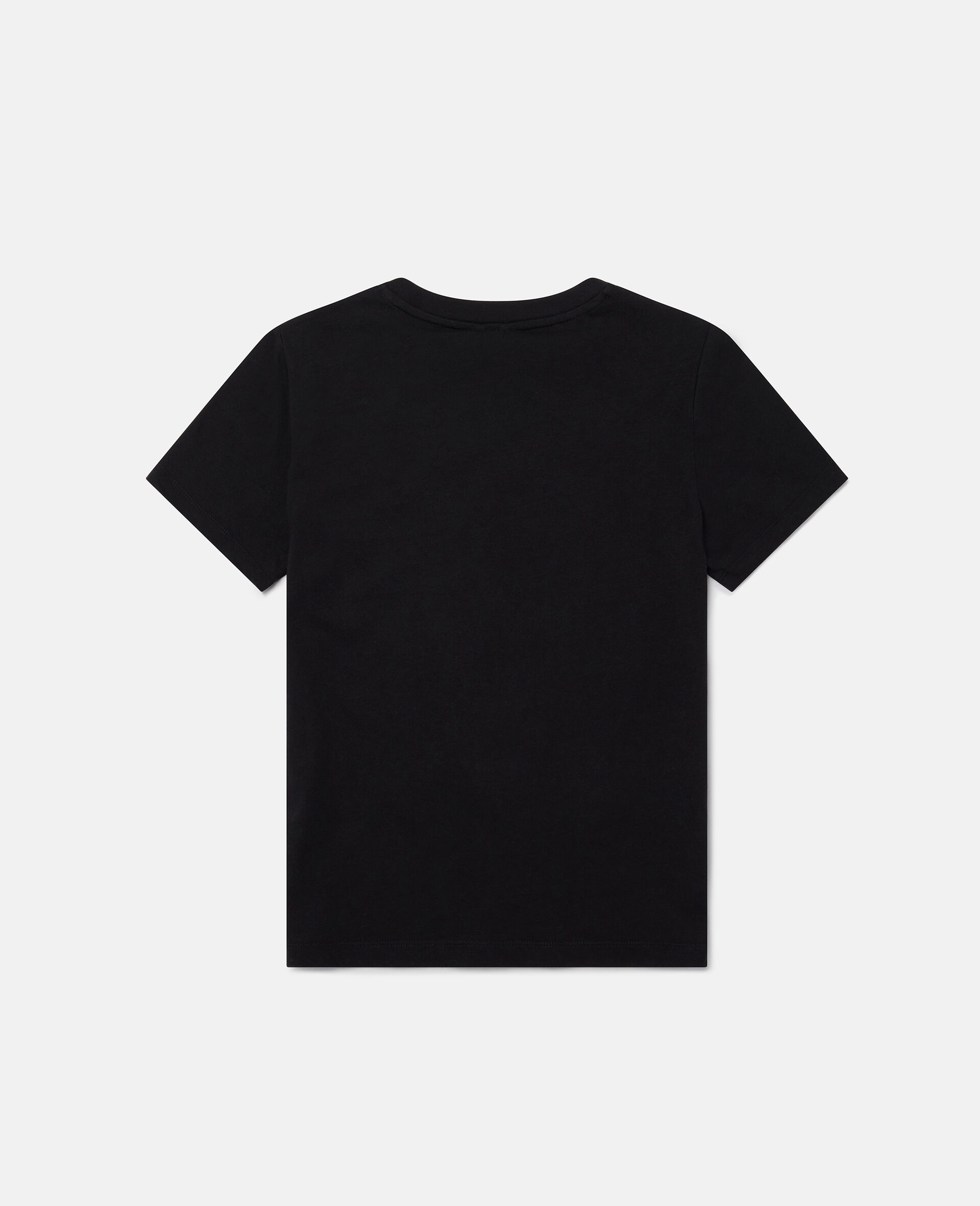 Parrot Print T-Shirt-Black-large image number 2