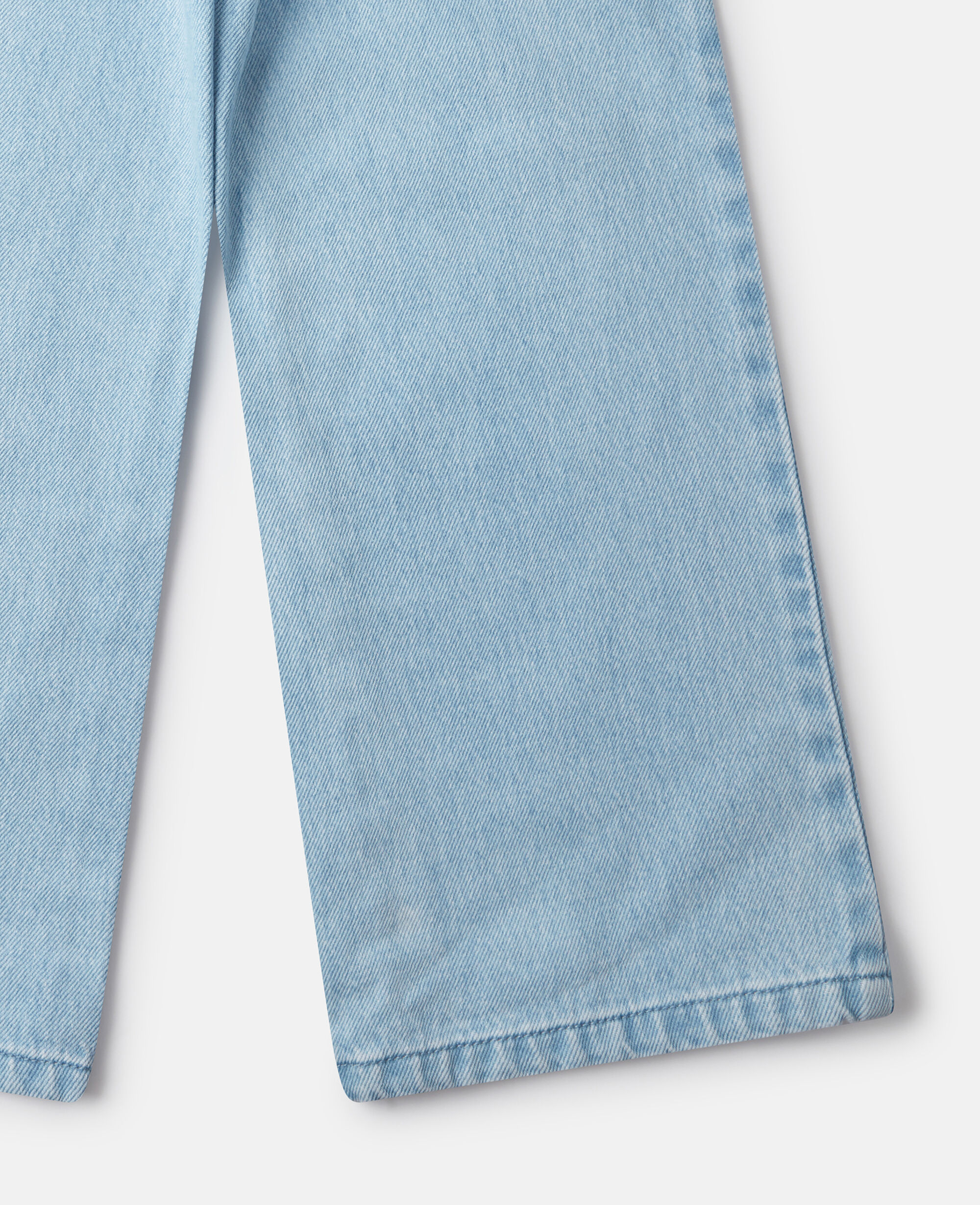 【stella-mccartney】ミッドライズワイドレッグジーンズ Kids アズールブルー ミッドライズ ワイドレッグ デニムジーンズ