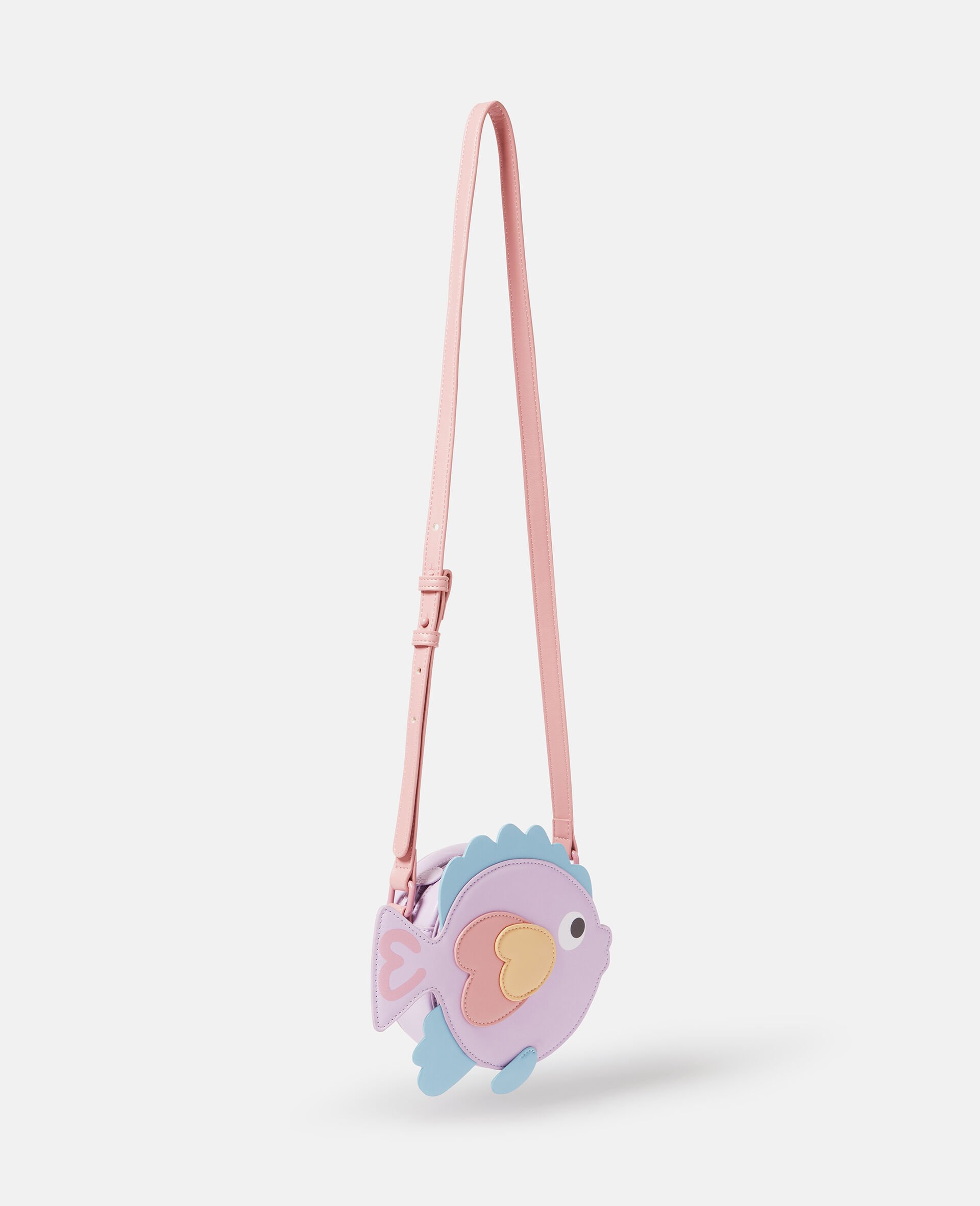 Fish Shaped Crossbody Bag-Purple-large image number 2
