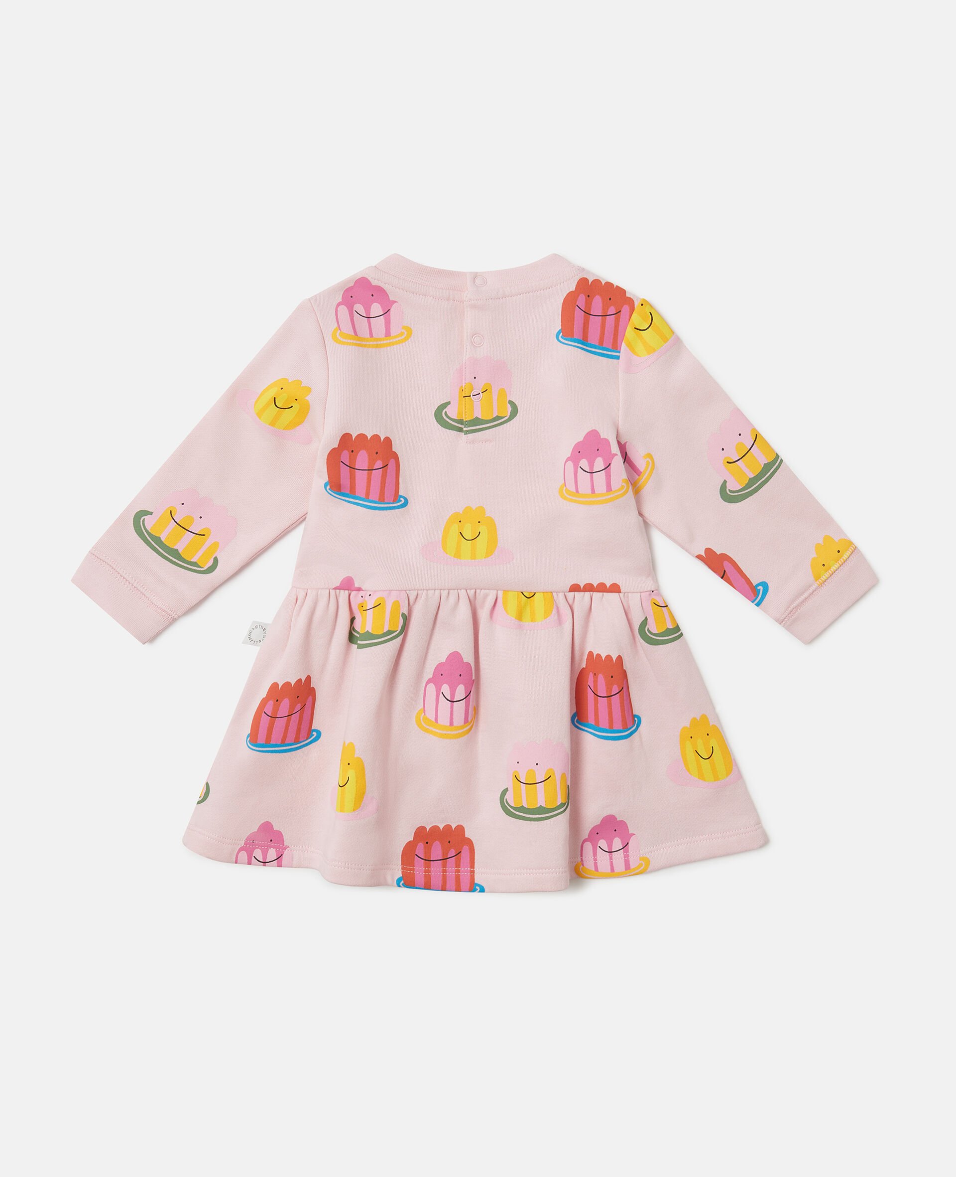 Jelly Print Long-Sleeve Dress-Pink-large Jelly Print Long-Sleeve Dress-Pink-large image number 2