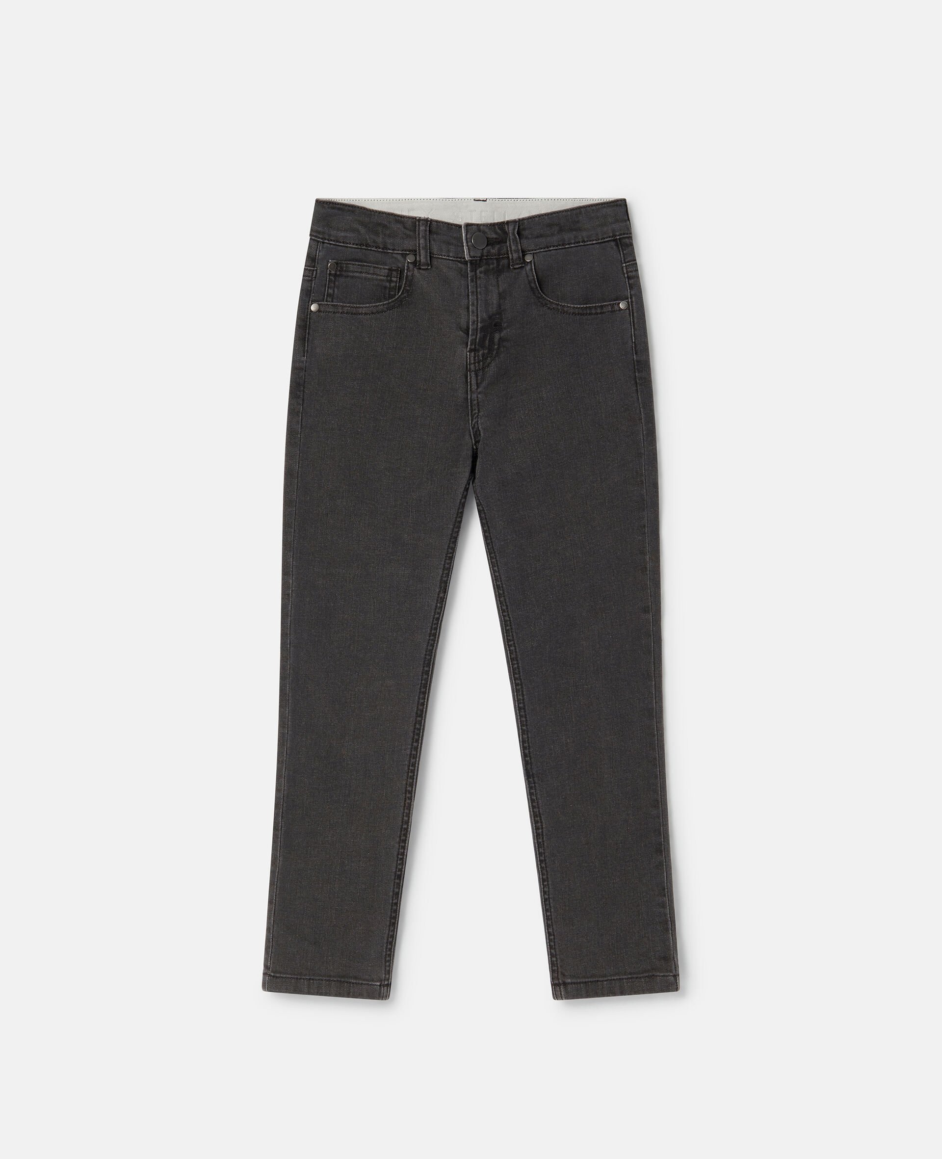 Slim Leg Jeans-Black-large Slim Leg Jeans-Black-large image number 0