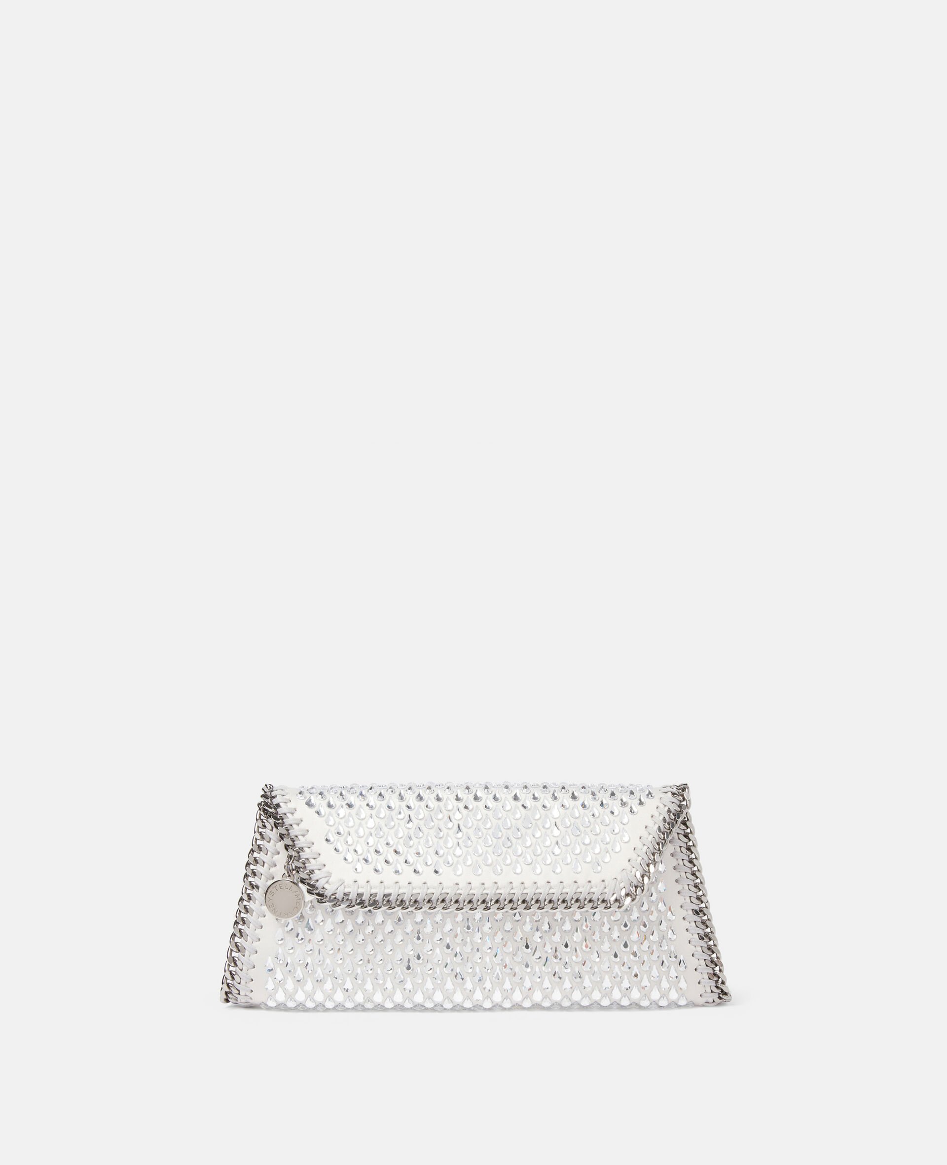 Falabella Crystal Clutch-Grey-large image number 0
