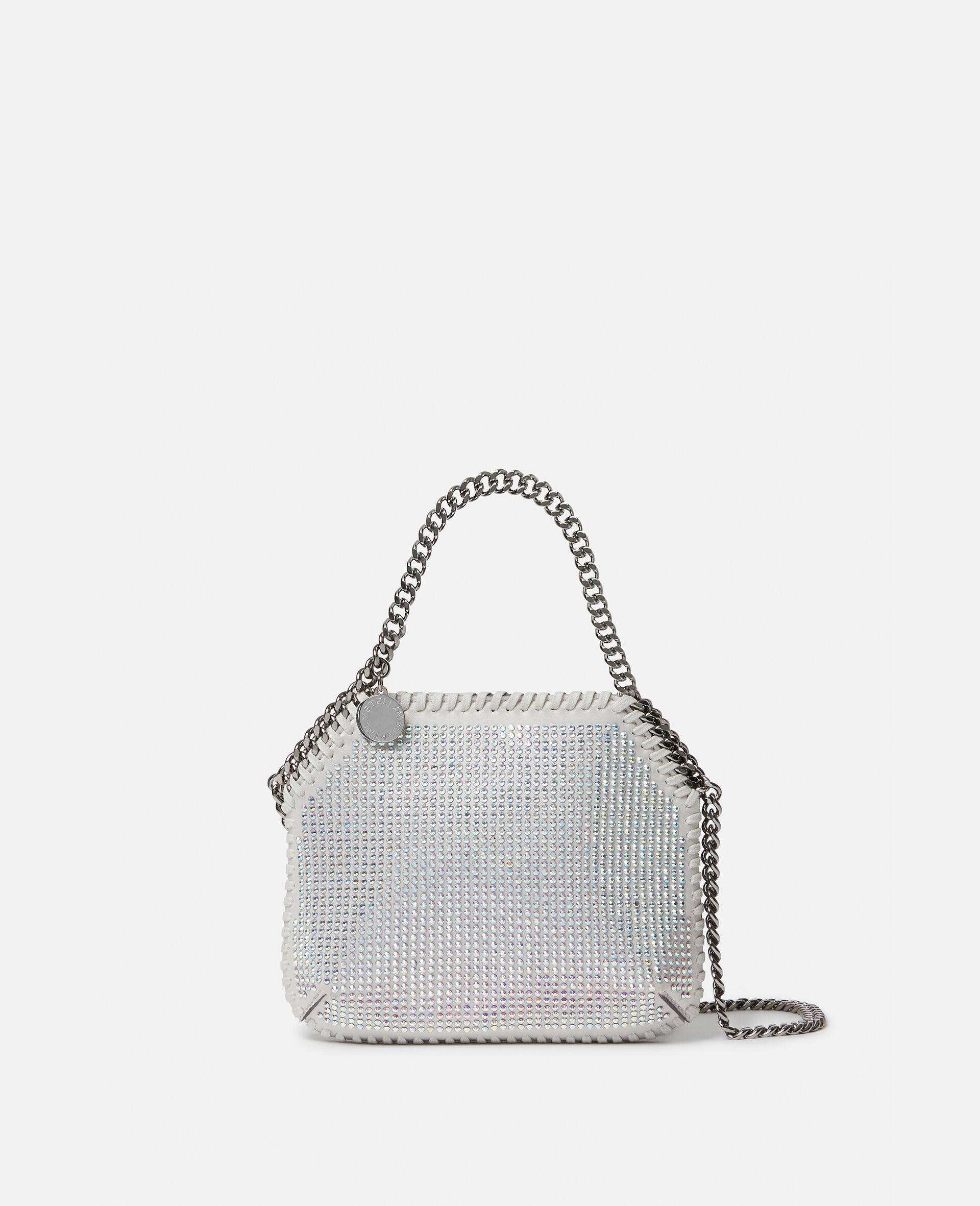 Mini Falabella Shoulder Bag -Grey-medium