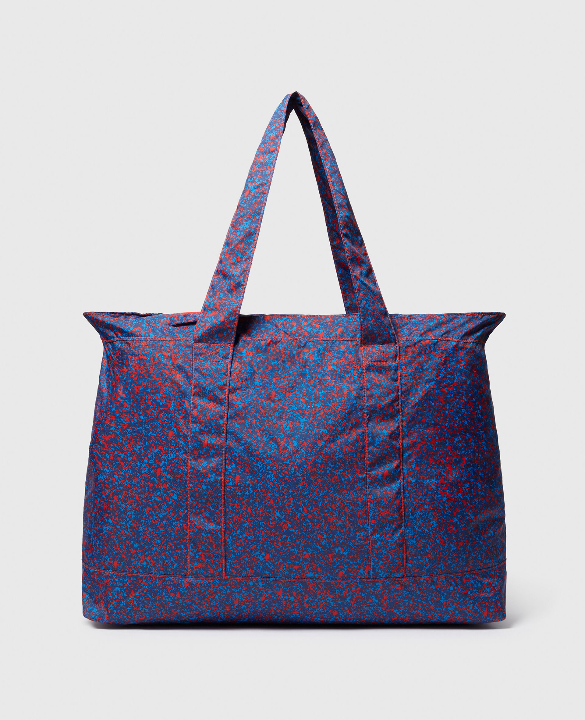 Logo Packable Tote-Blue-large Logo Packable Tote-Blue-large image number 3