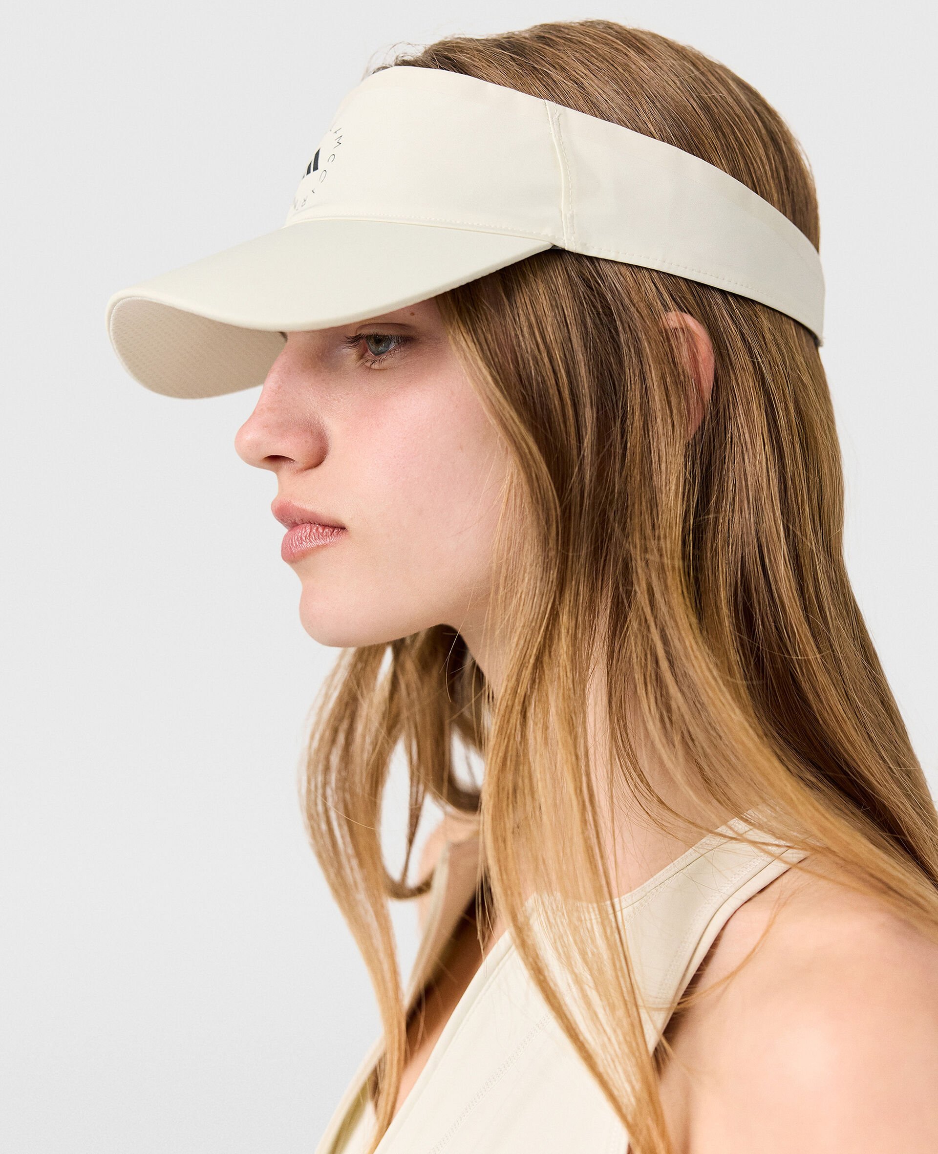 Logo Visor Cap-Beige-large Logo Visor Cap-Beige-large image number 5