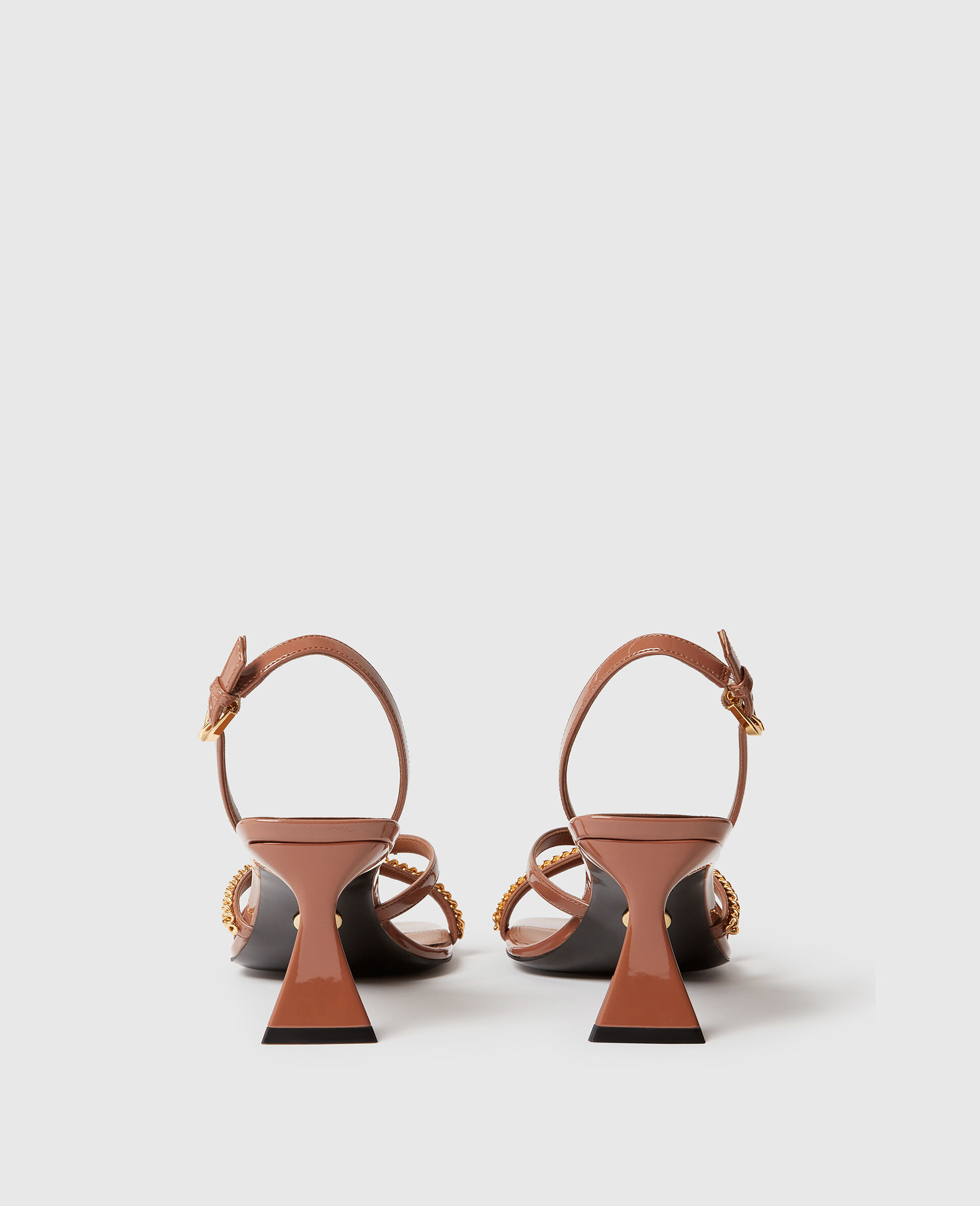 Elsa Patent Kitten Heels-브라운-large image number 2