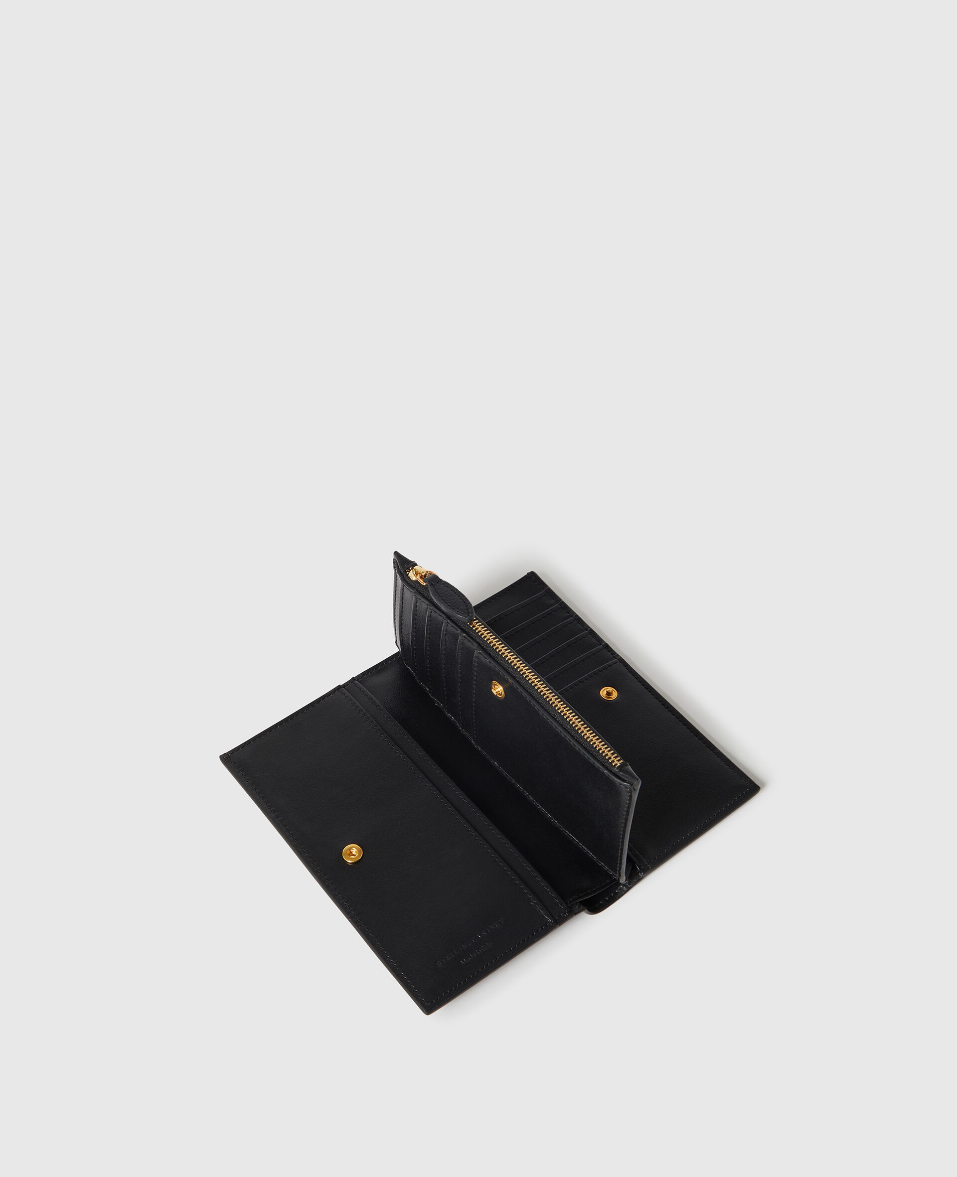 Logo Continental Zip Wallet-Black-large image number 3