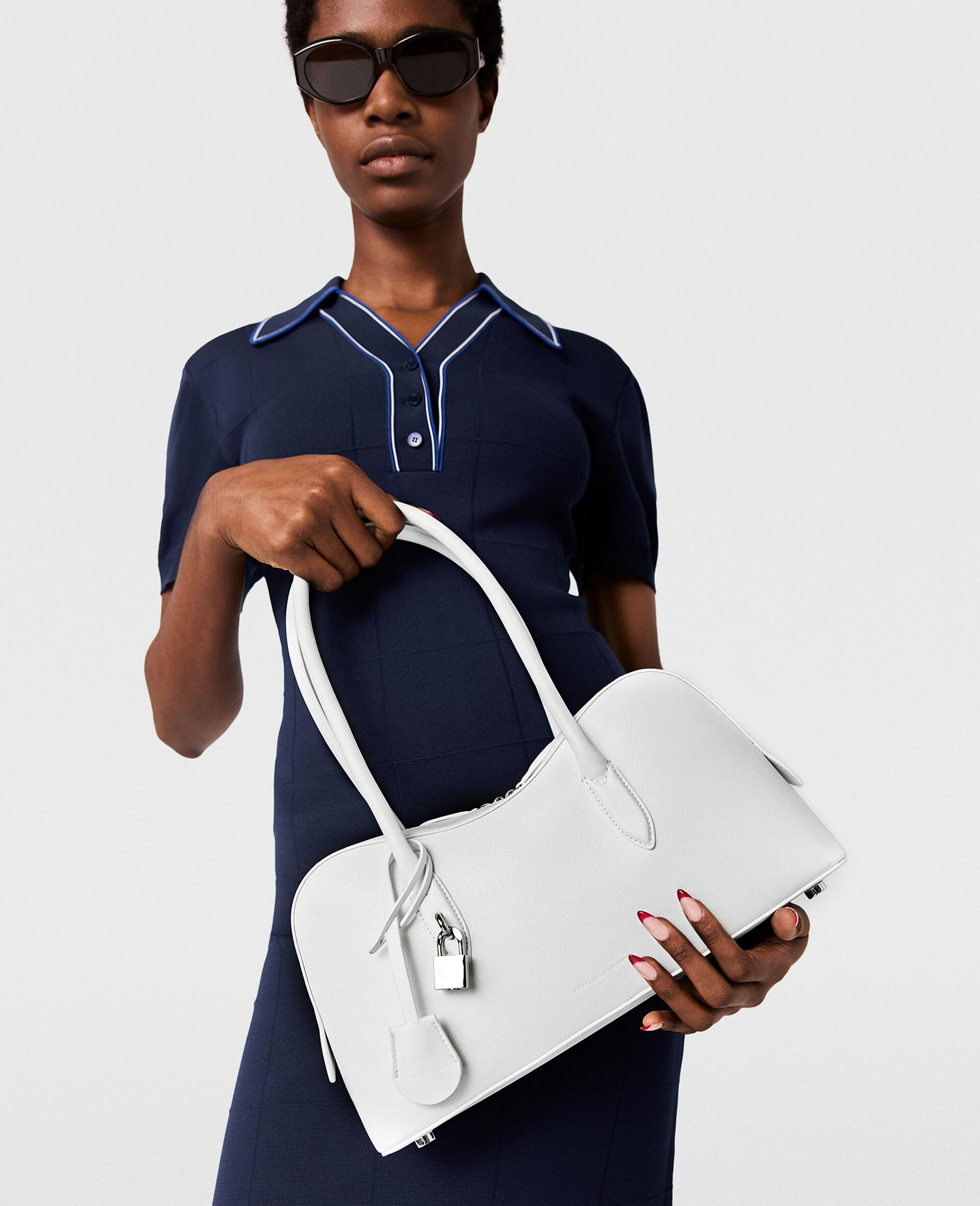 Sac porte epaule Ryder-Blanc-model