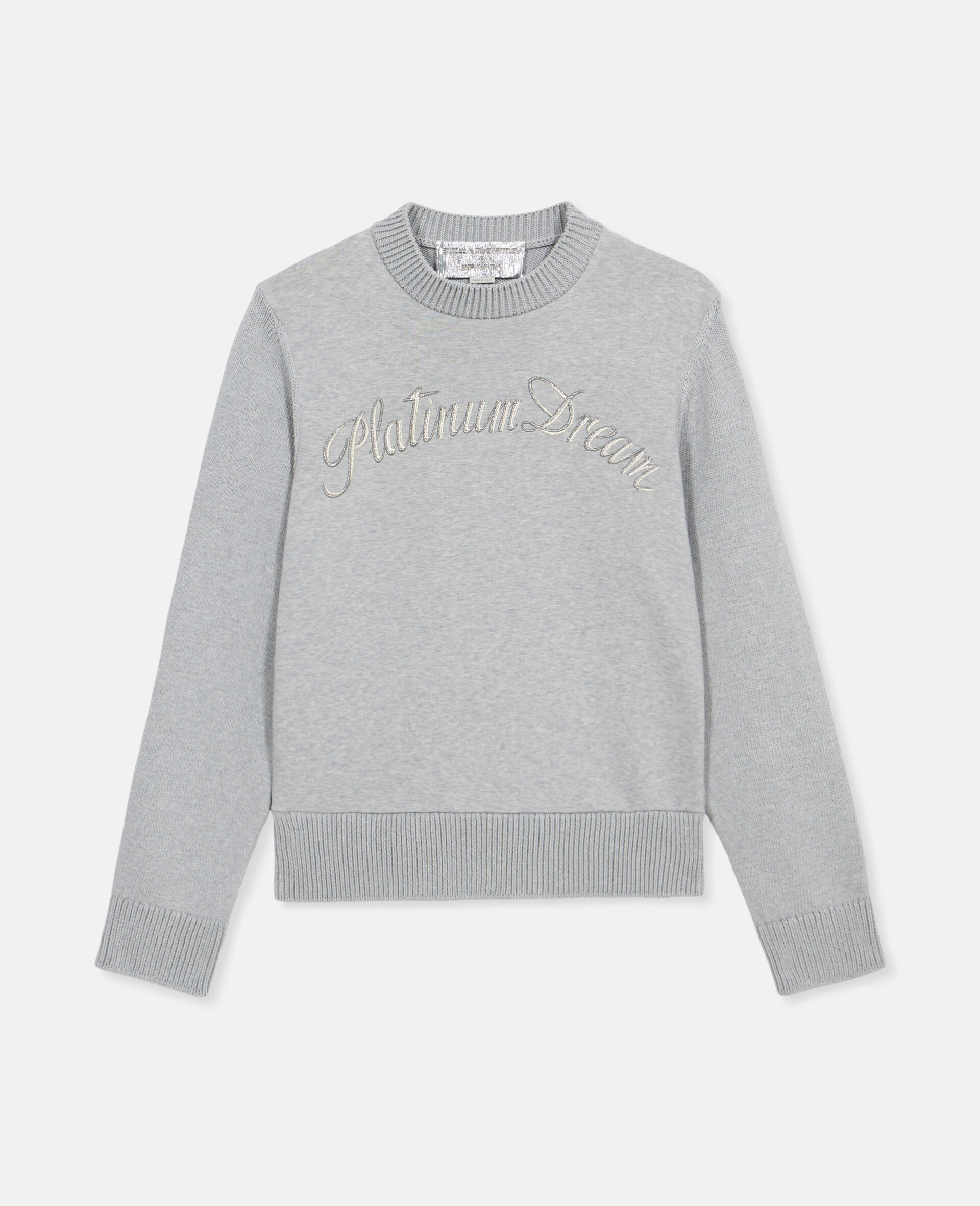 Platinum Dream Organic Cotton Jumper-Grey-large image number 0