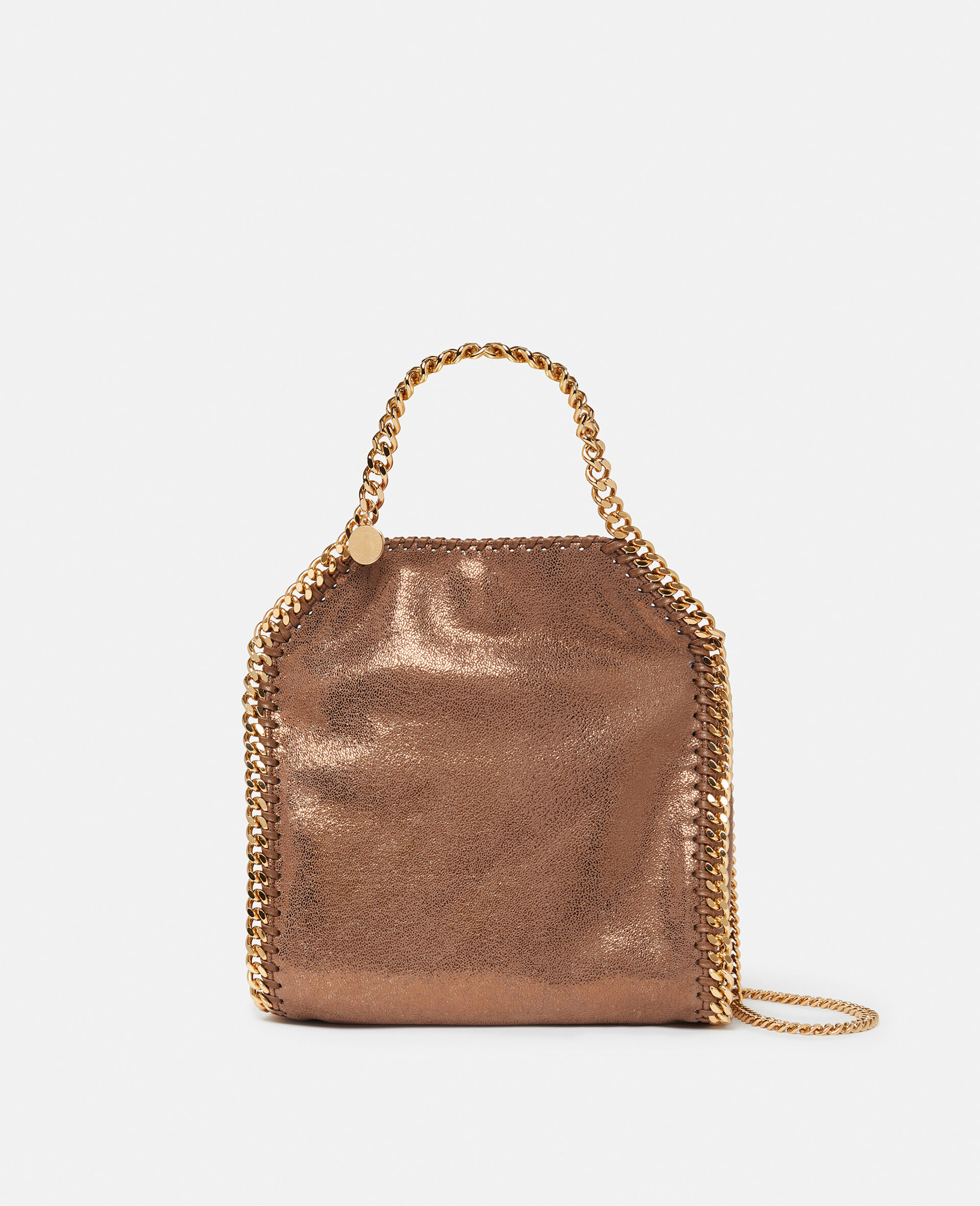 Falabella Mini Tote Bag-Gold-medium