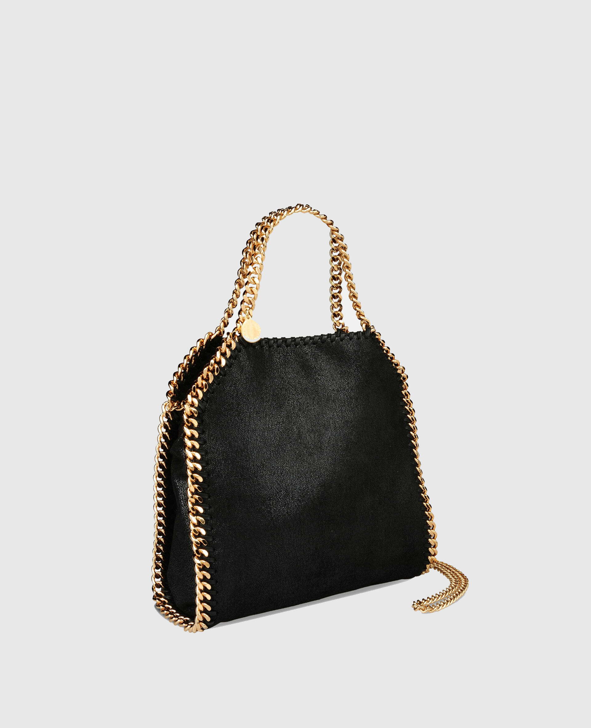Falabella Mini Tote Bag-Black-medium