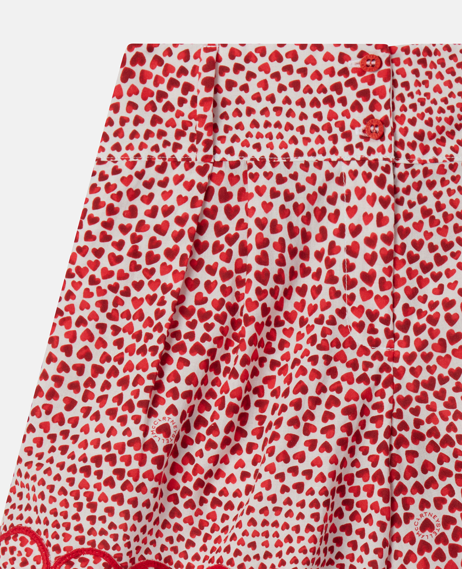 Shorts in cotone biologico con cuori High Summer-Fantasia-large image number 3