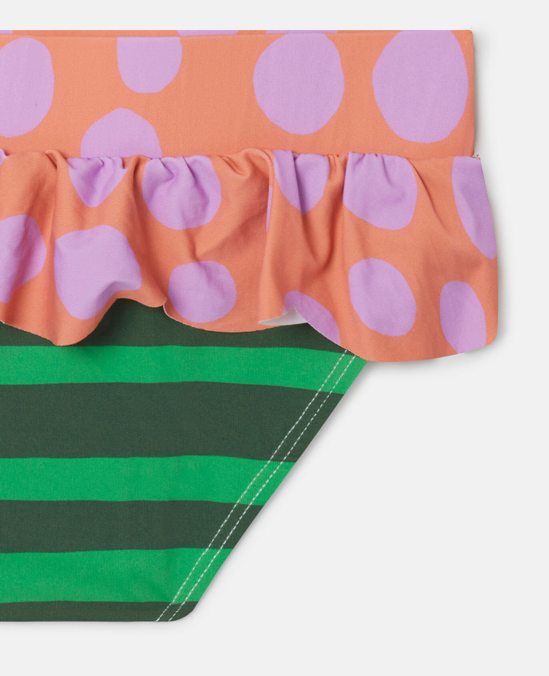 Bumblebee Landscape Print Bikini Set-Multicolour-large image number 1