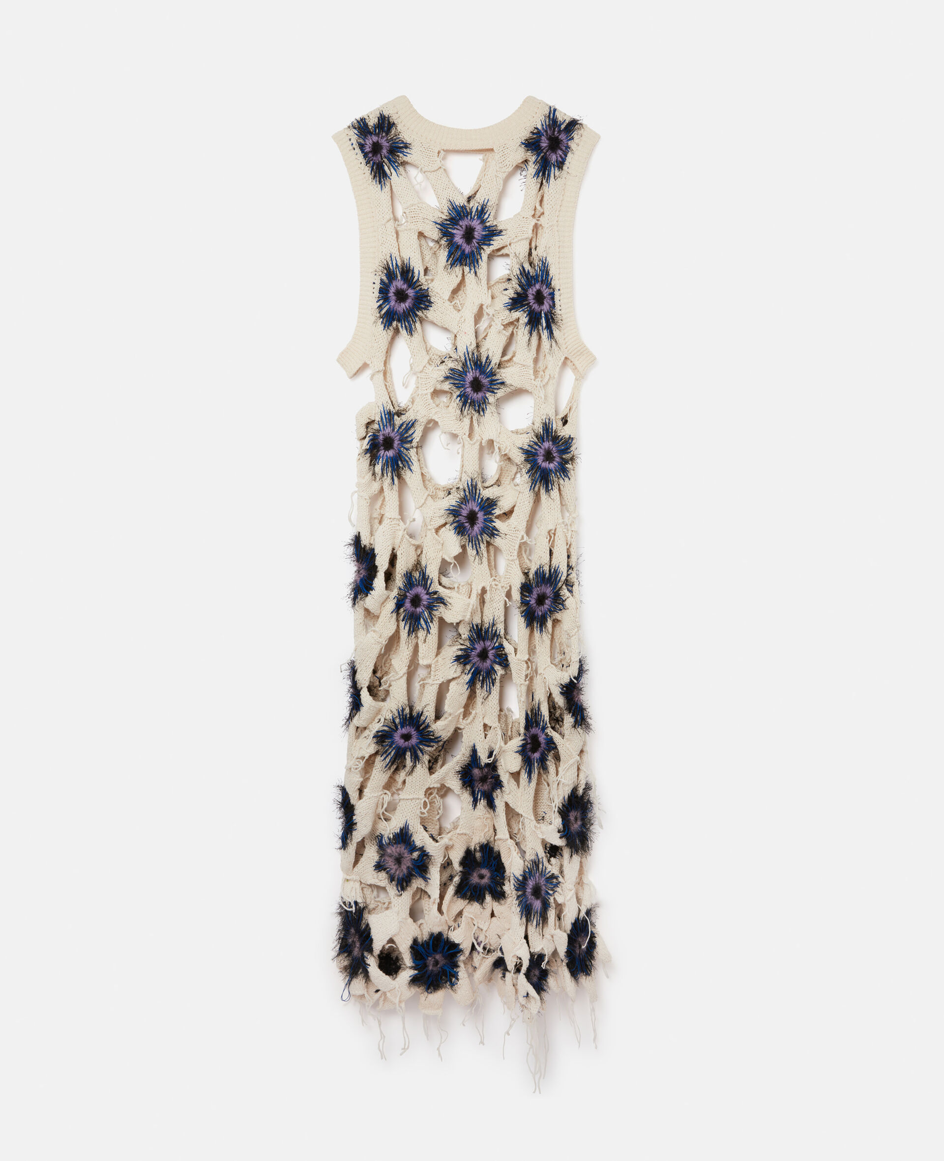Rewild Flower Patchwork Midi Dress-Multicolour-large image number 0