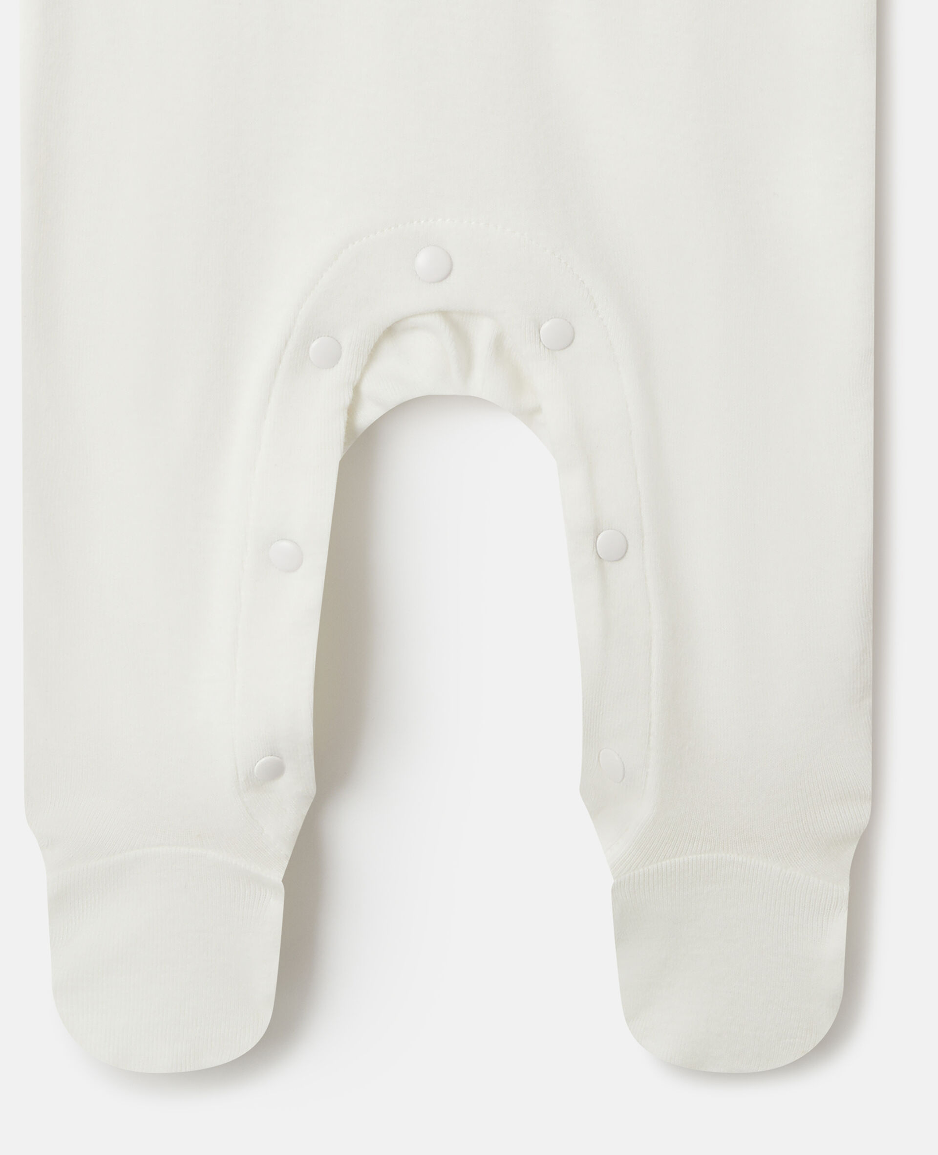 Party Hat Print Hat And Romper Set-White-large image number 1