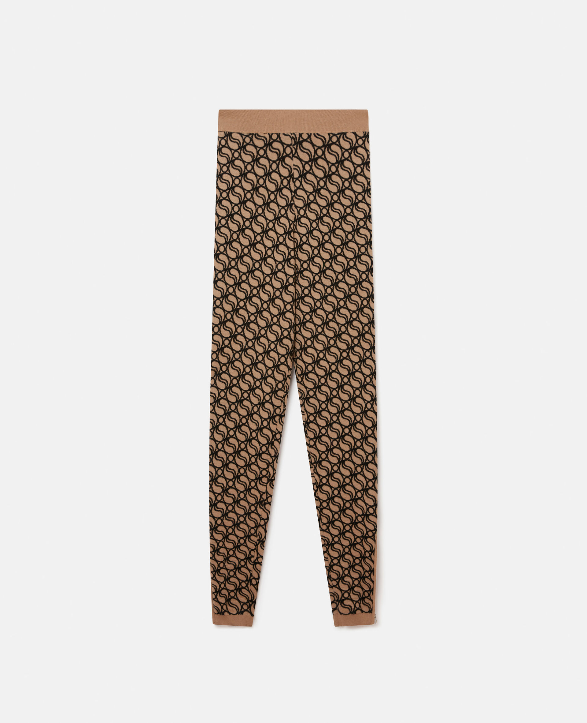S-Wave Knitted Trousers-Multicoloured-medium