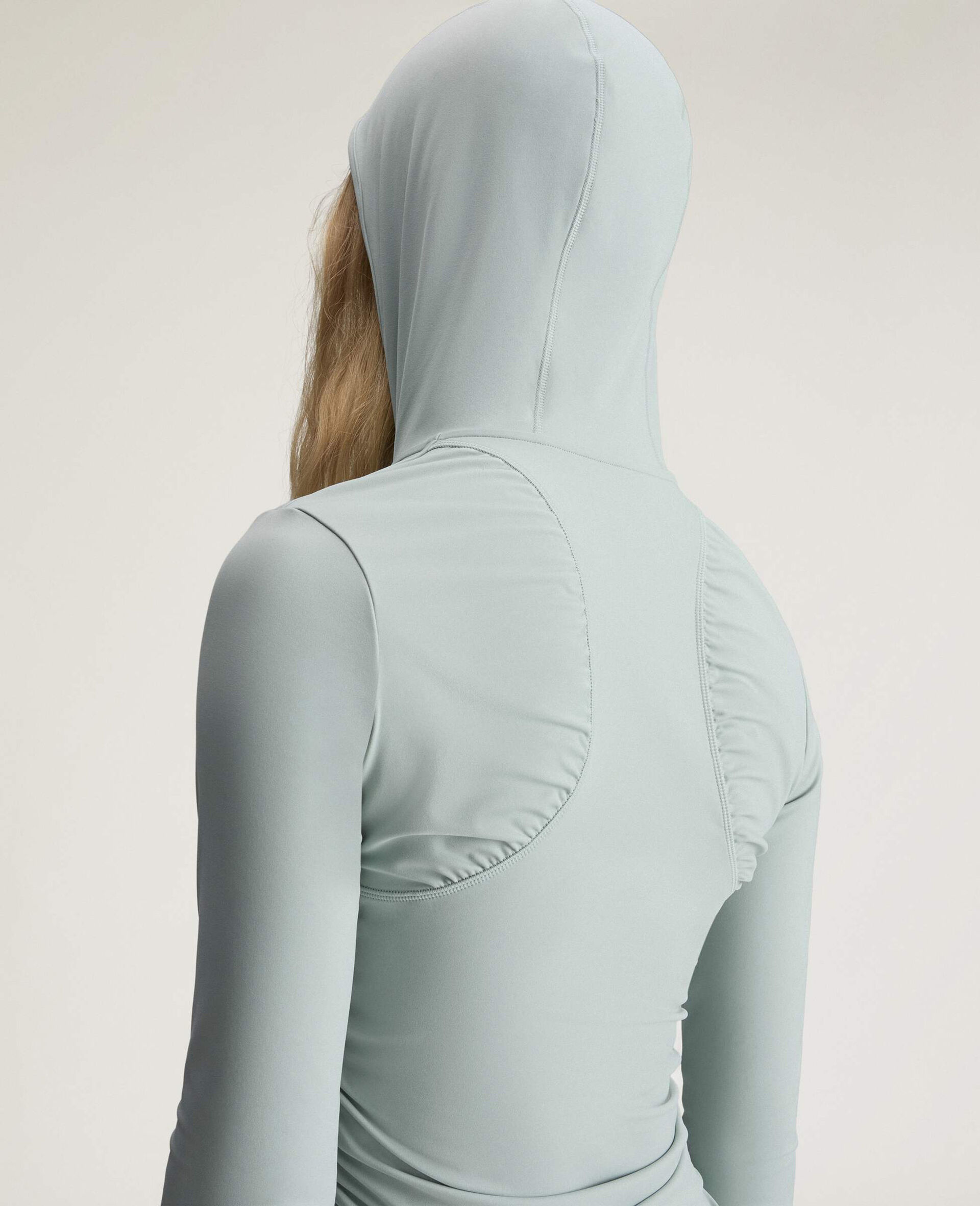 TruePurpose Long-Sleeve Hooded Midlayer-Green-large image number 4