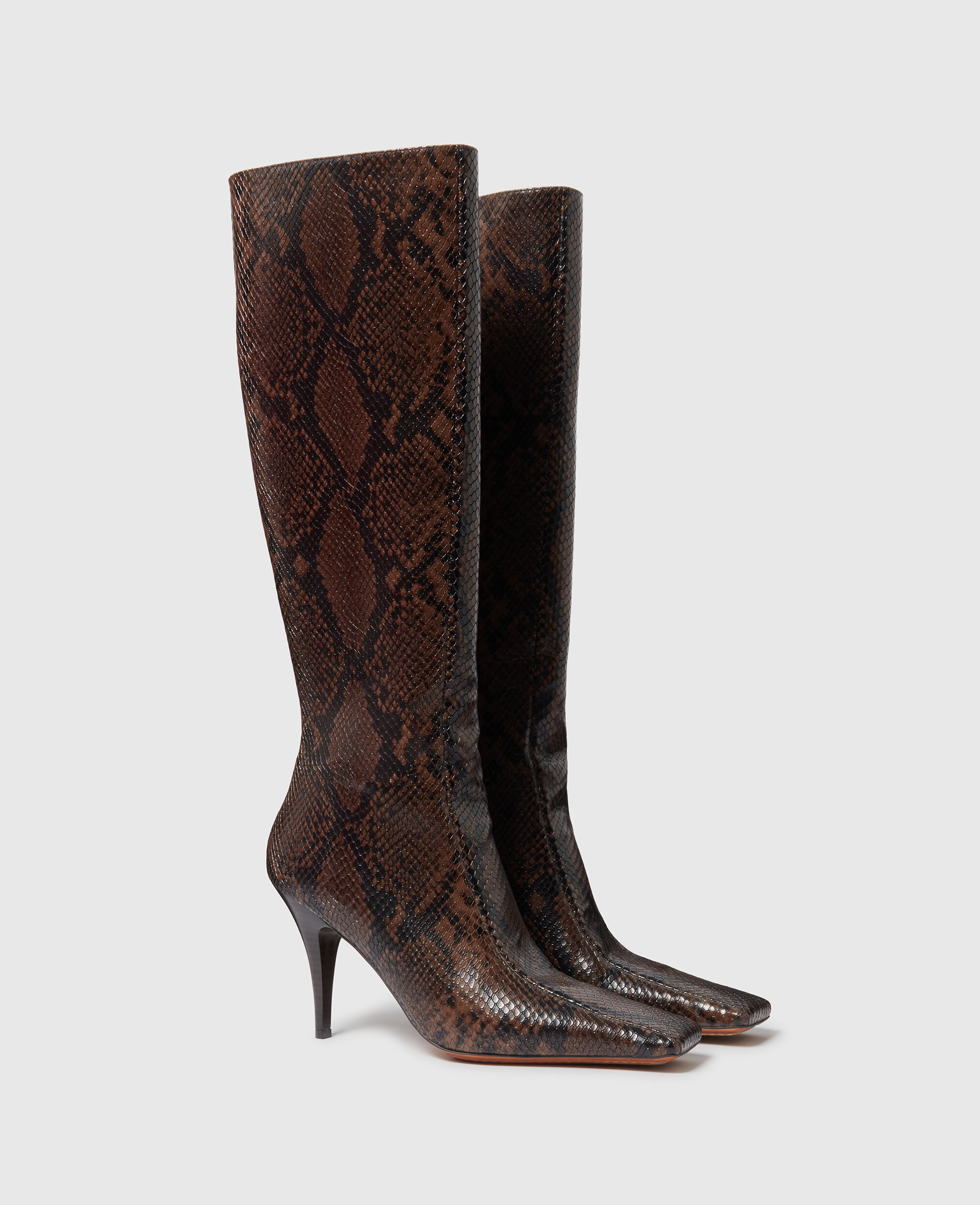 ミドルブーツ STELLA MCCARTNEY Women Boots 810450E002068402 Brown Women's Designer Boots | Stella McCartney US