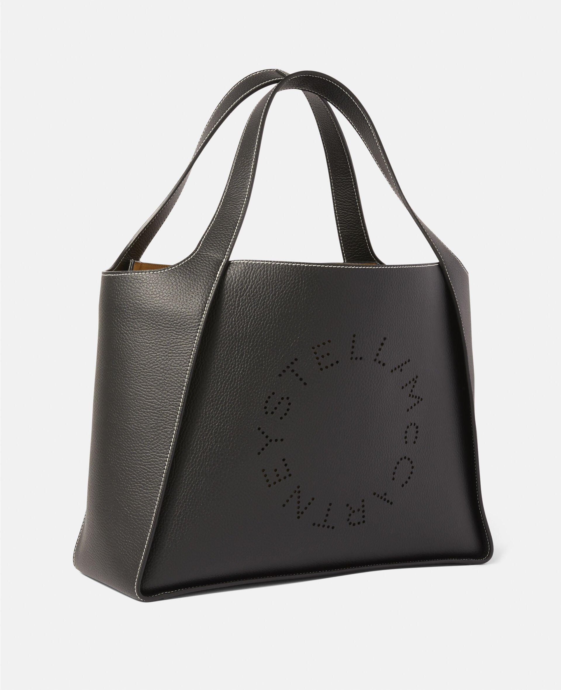 Logo Large Tote Bag-Black-large image number 2