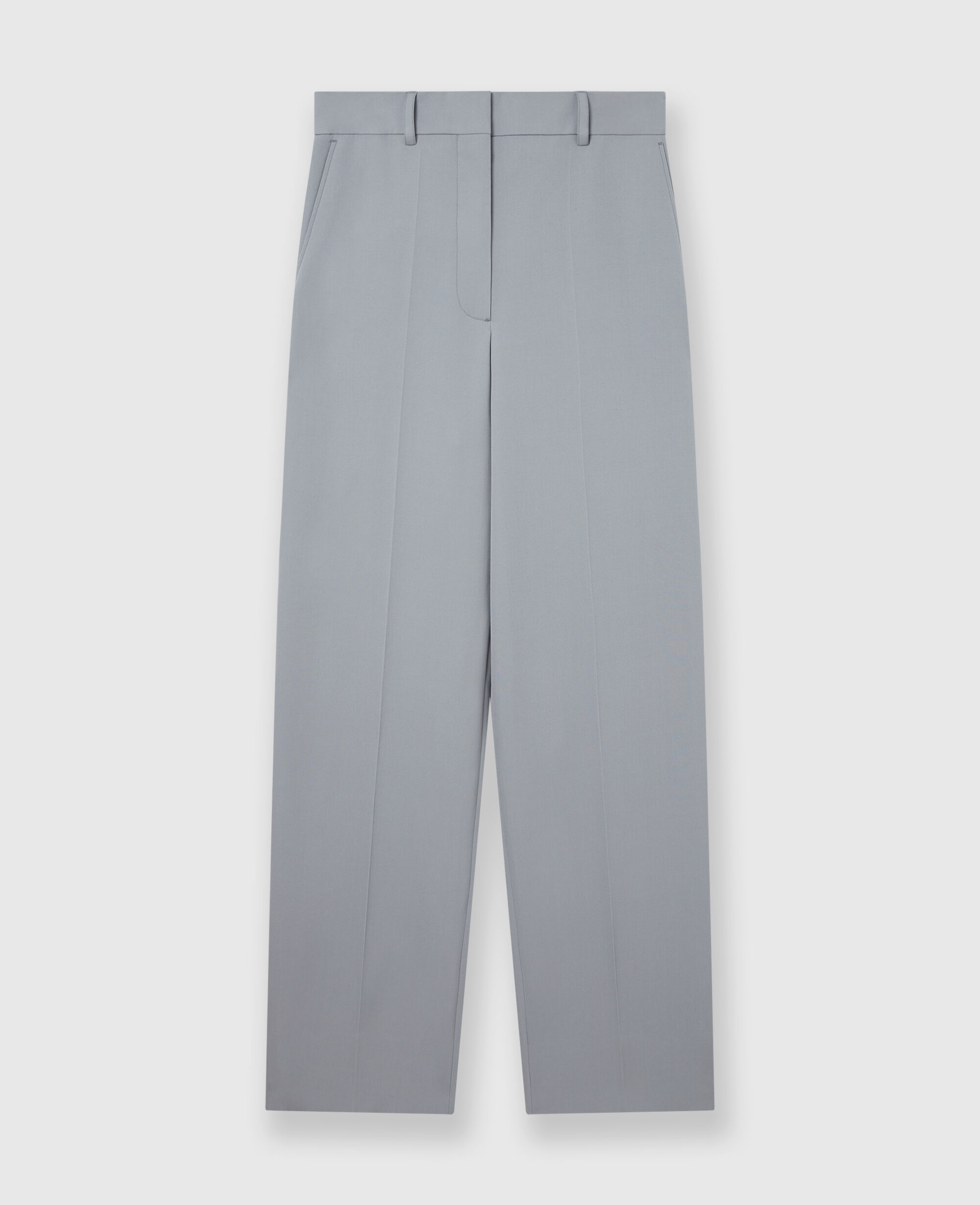 【送料&関税込】Stella McCartney Straight Leg Trousers And M Women Mist Low-Rise Straight-Leg Trousers | Stella McCartney LT