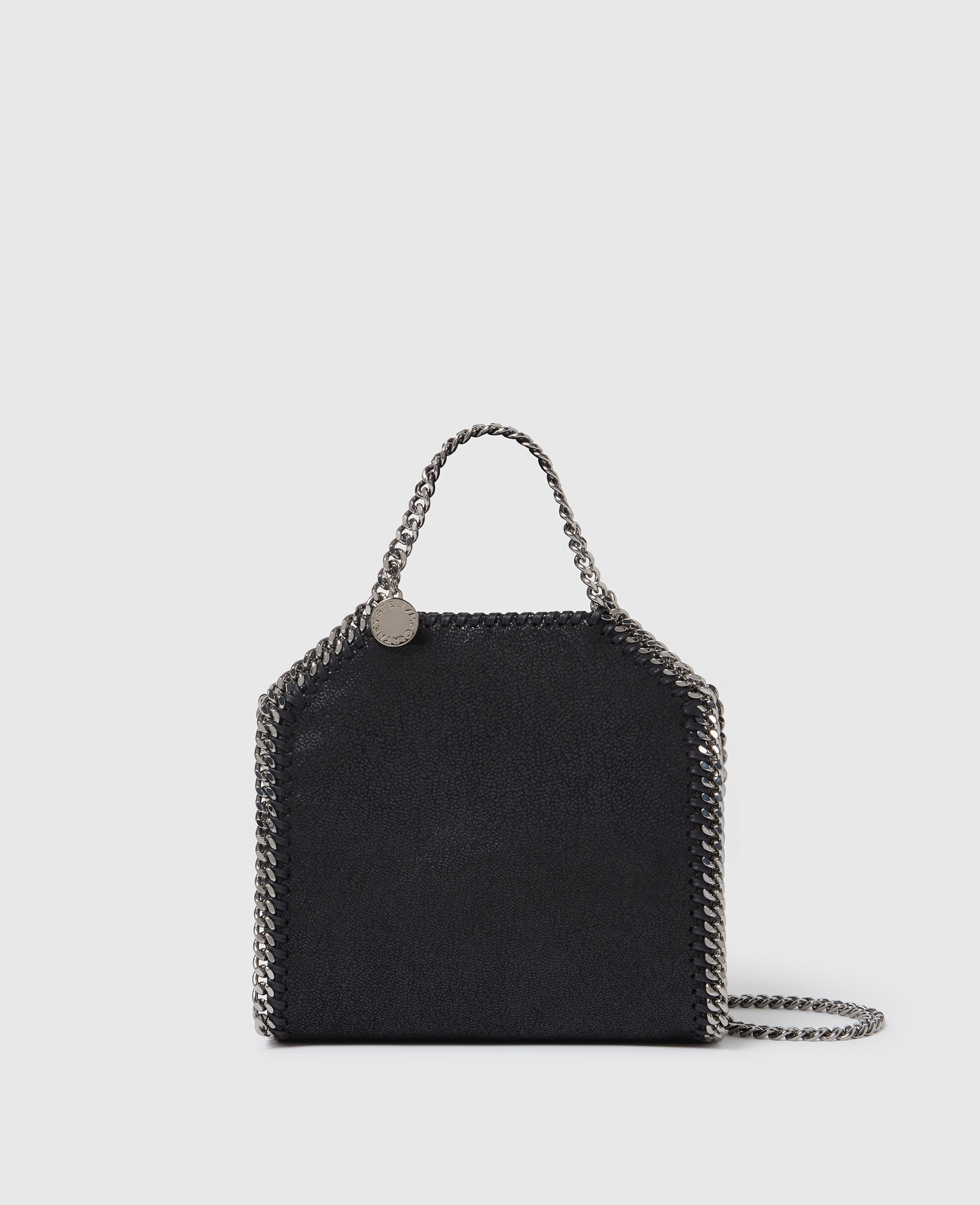 Women BLACK Falabella Tiny Tote Bag | Stella McCartney JP